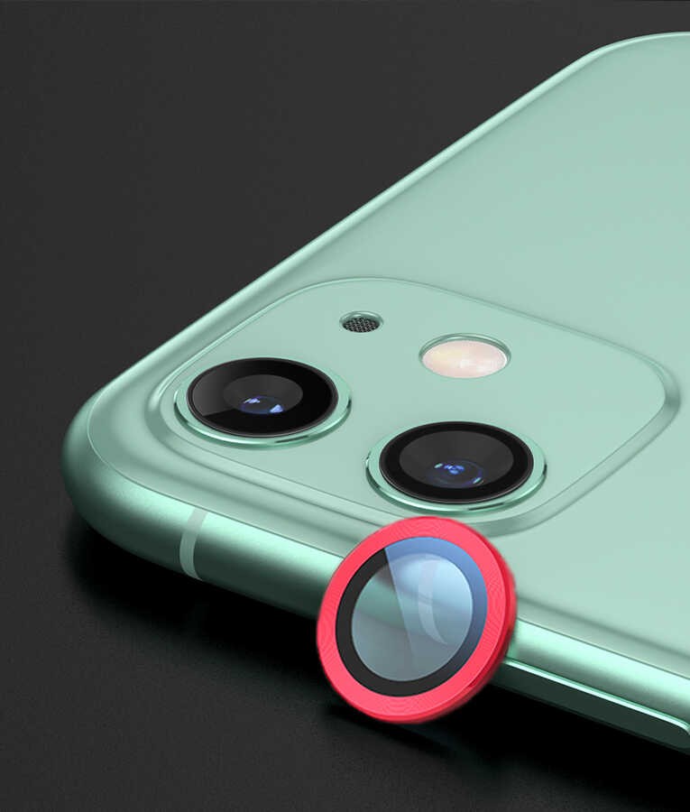 Apple iPhone 12 Mini Shine Kamera Lens Koruyucu