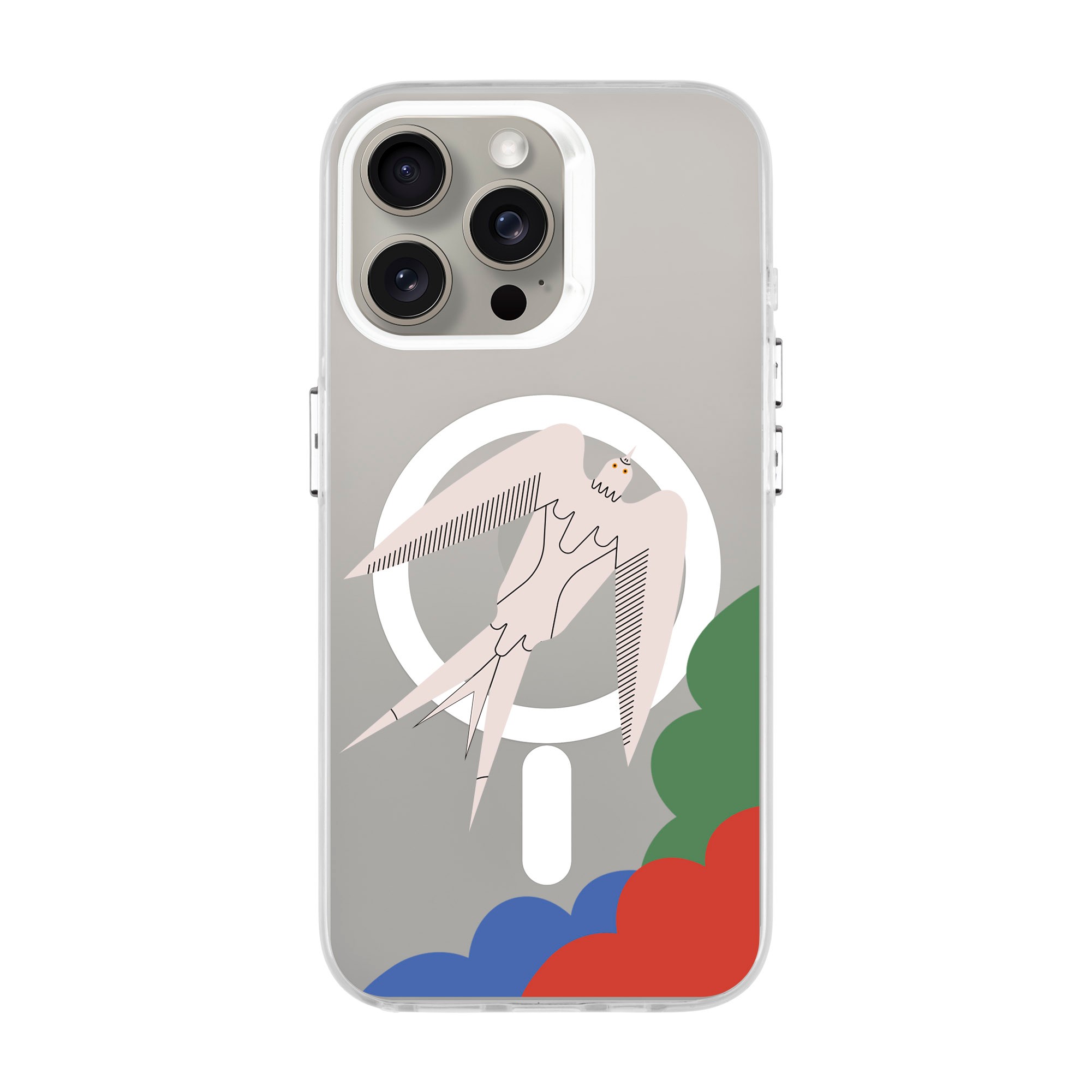 L’OISEAU LIBRE-iPhone Hold Kılıf MagSafe Özellikli