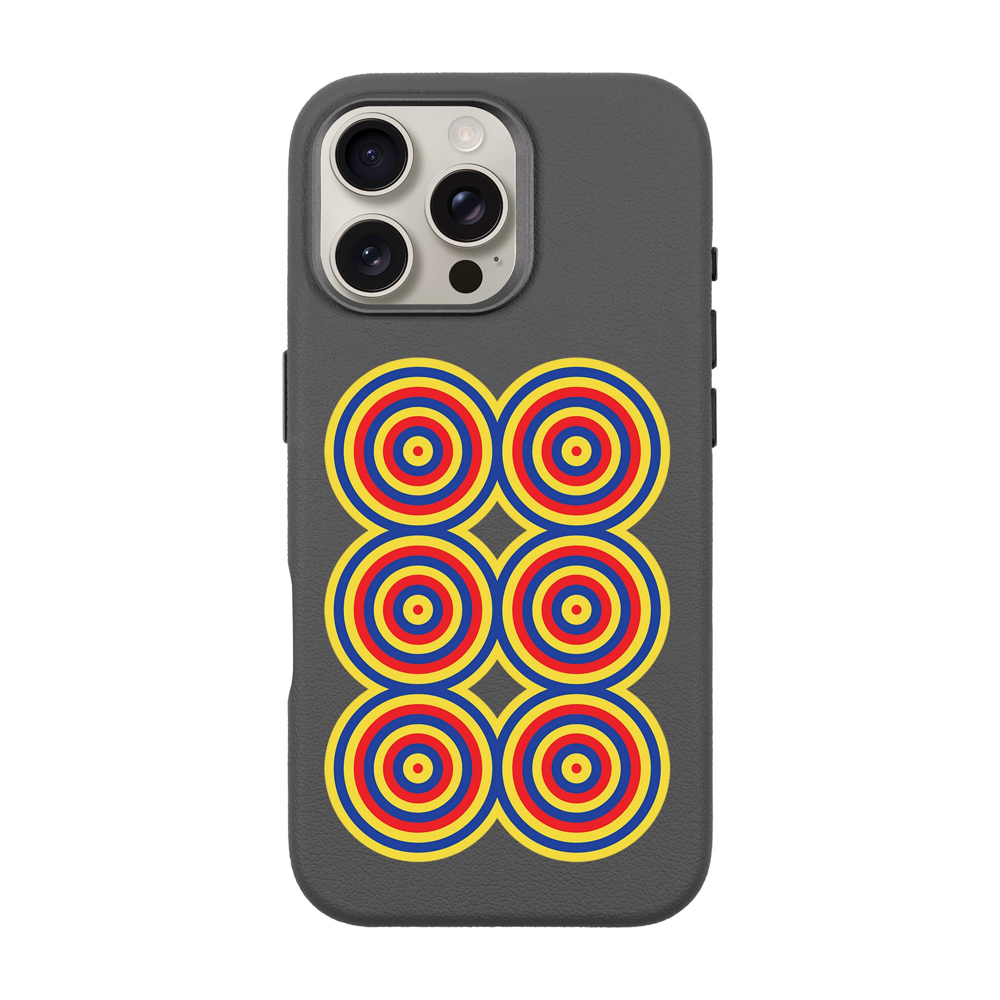 LOLLIPOPS-iPhone Leather Premium Case with MagSafe