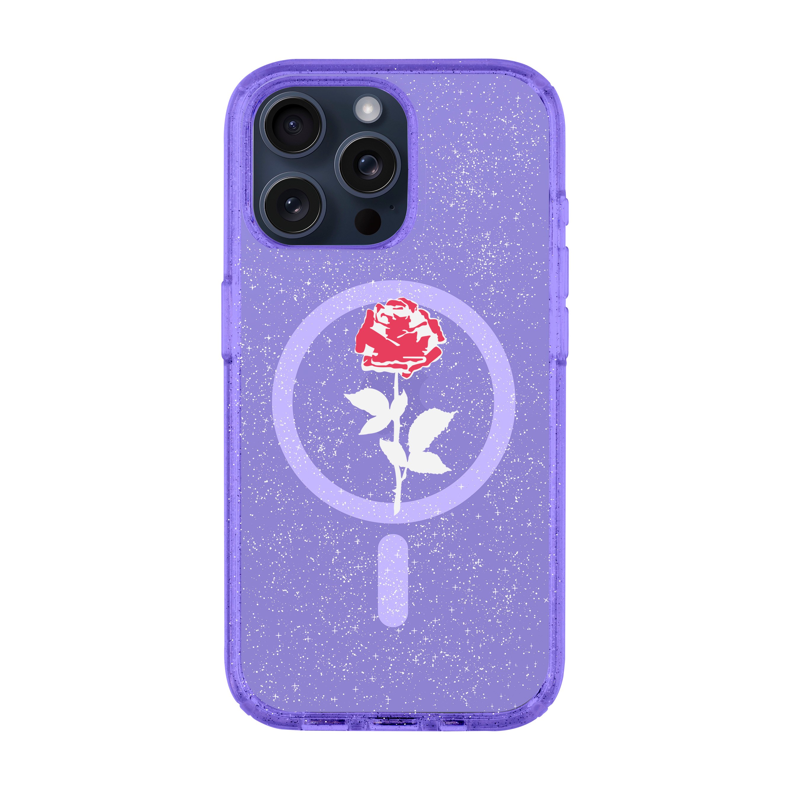 NATUREL ROSE-iPhone Shiny Case with MagSafe