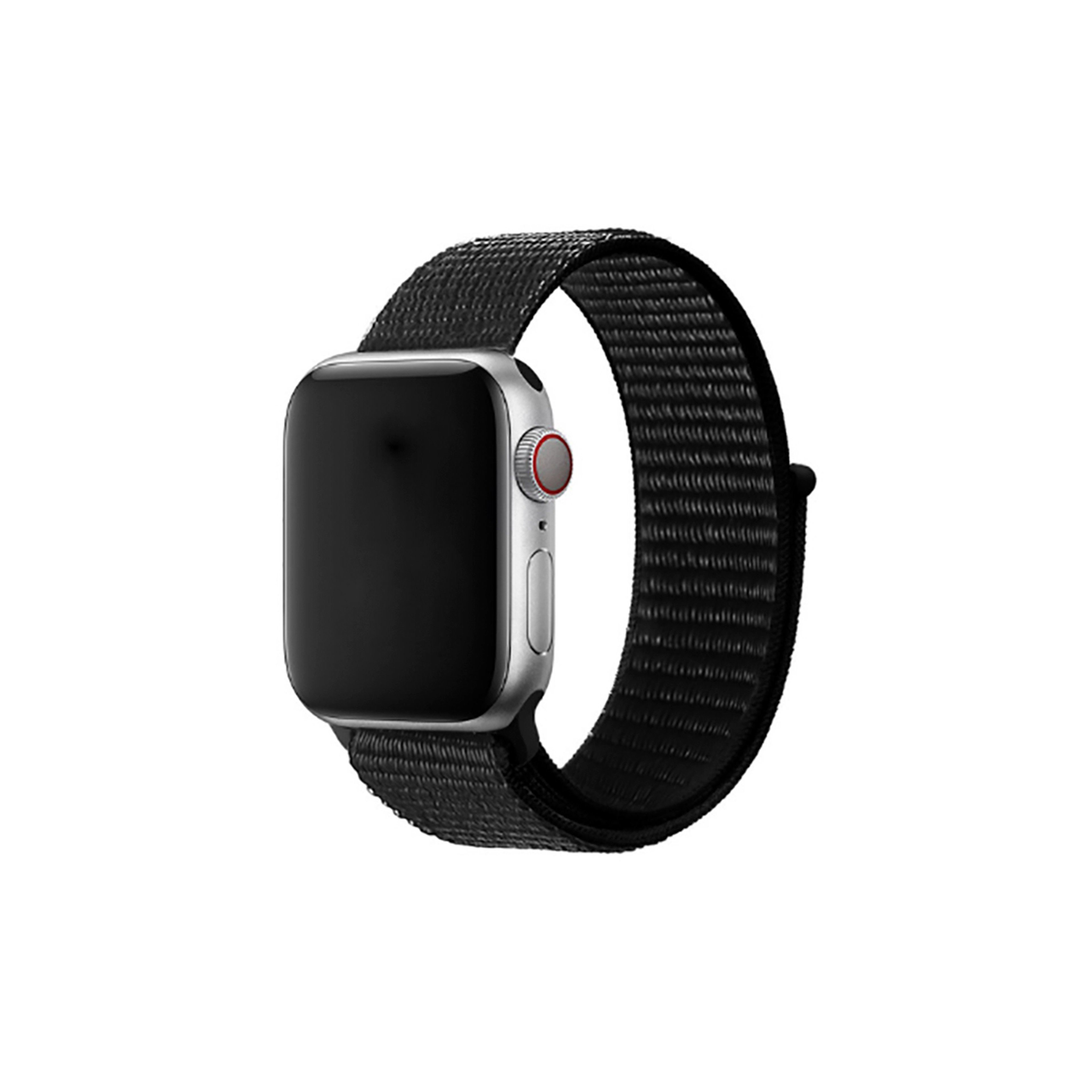 Apple Watch Velcro Kordon-Bright Black