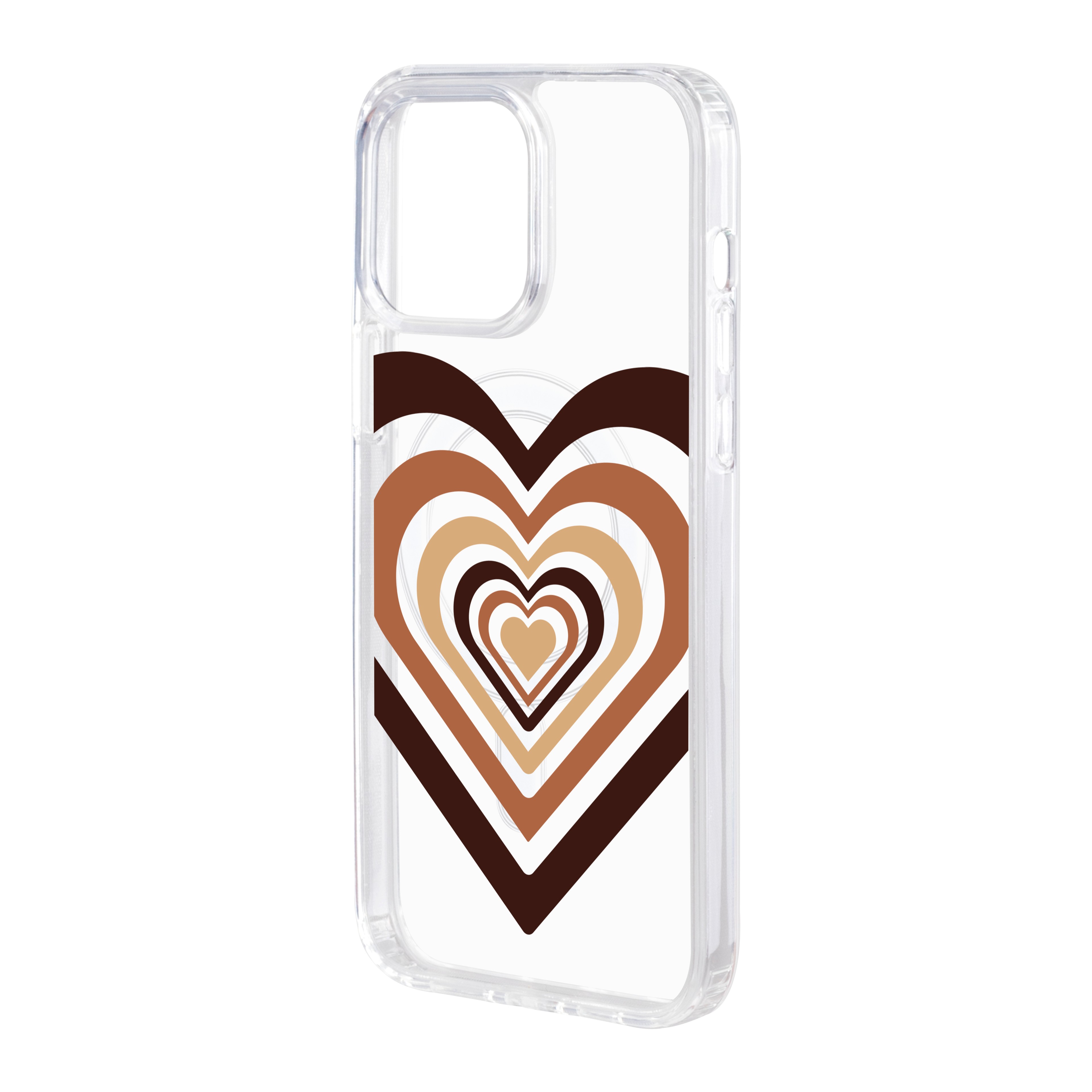 Heart - iPhone Clear Case with MagSafe