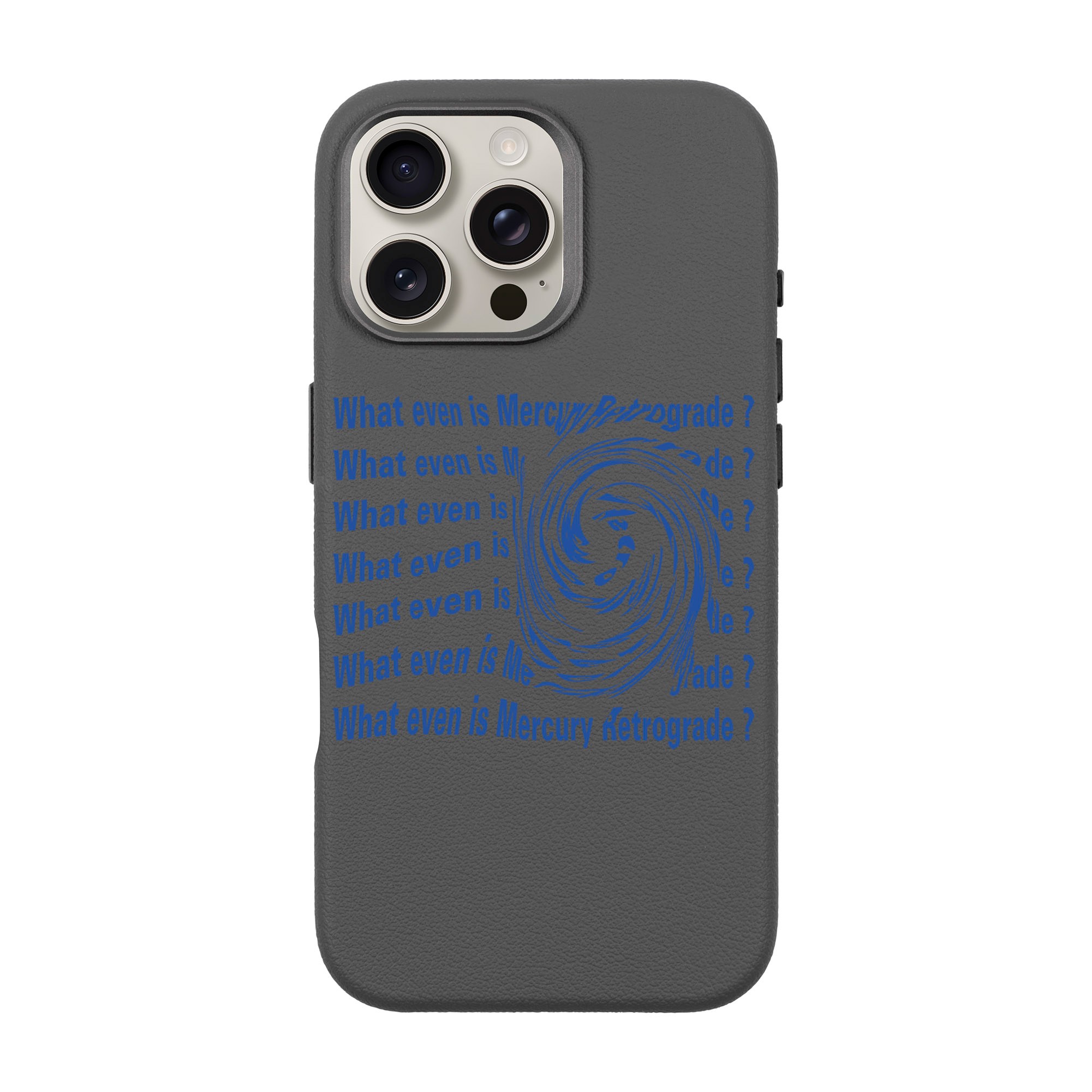 MERCURY-iPhone Leather Premium Case with MagSafe