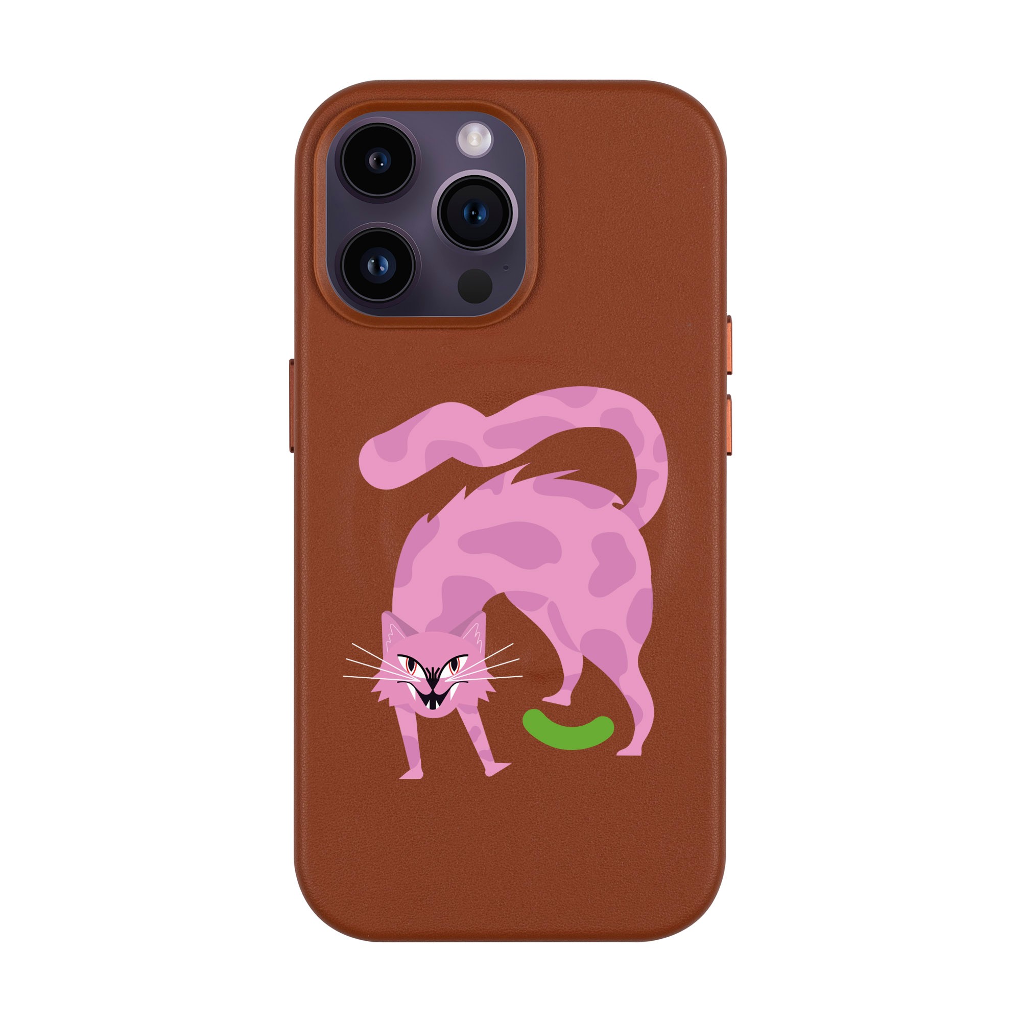 GRUMBLEPAWS-iPhone Leather Kılıf MagSafe Özellikli
