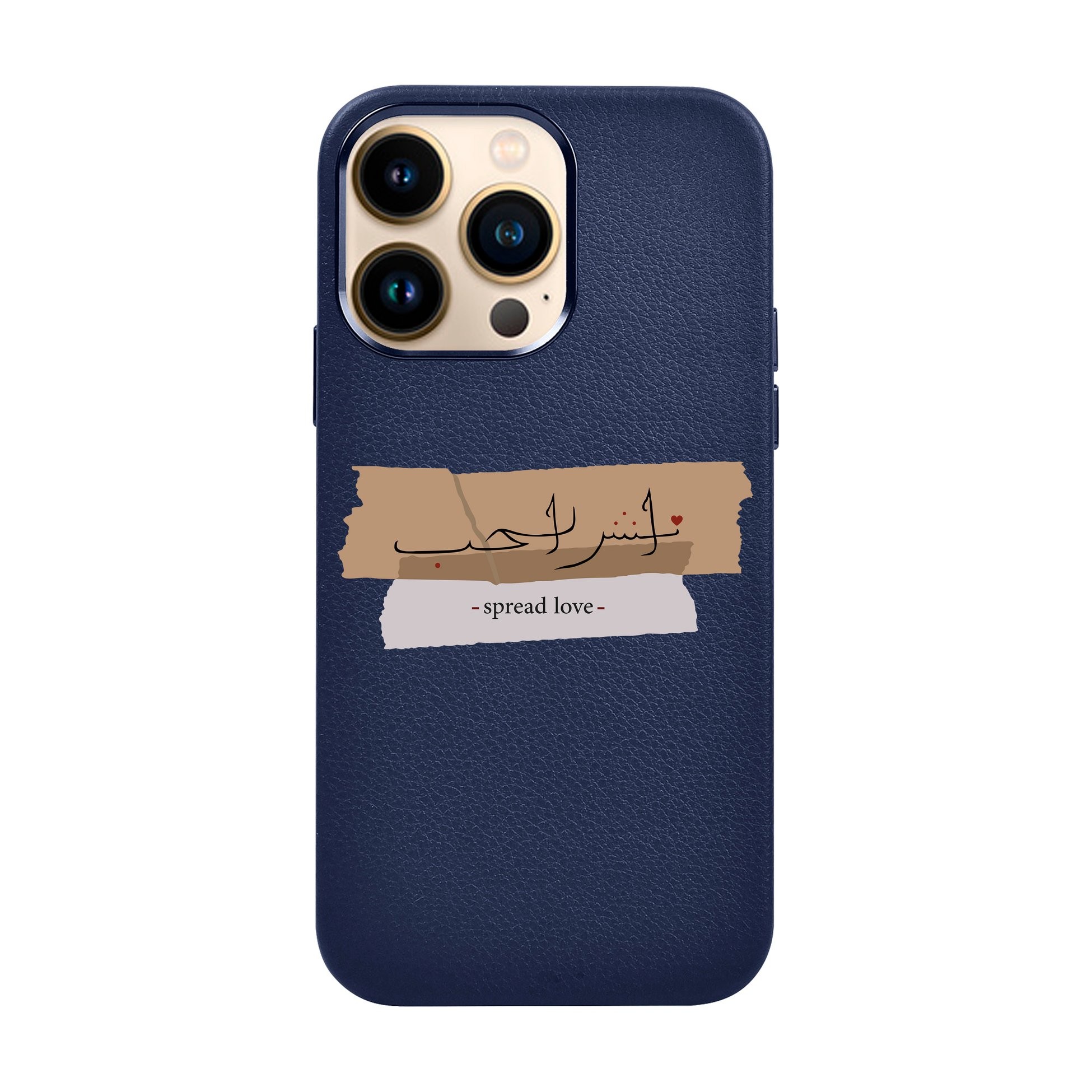 SPREAD LOVE-iPhone Top Grain Leather Kılıf