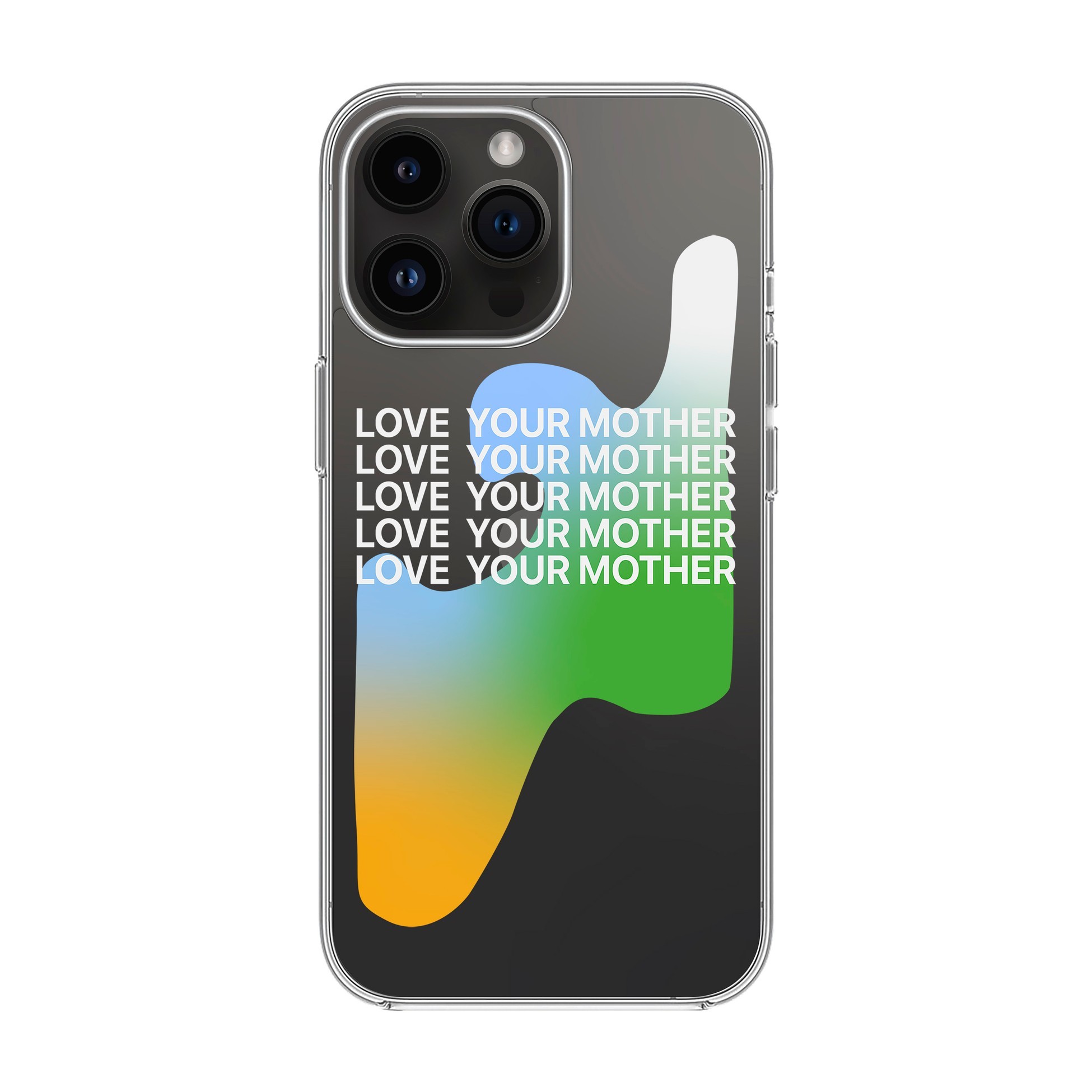 LOVE YOUR MOTHER-iPhone Solid Kılıf