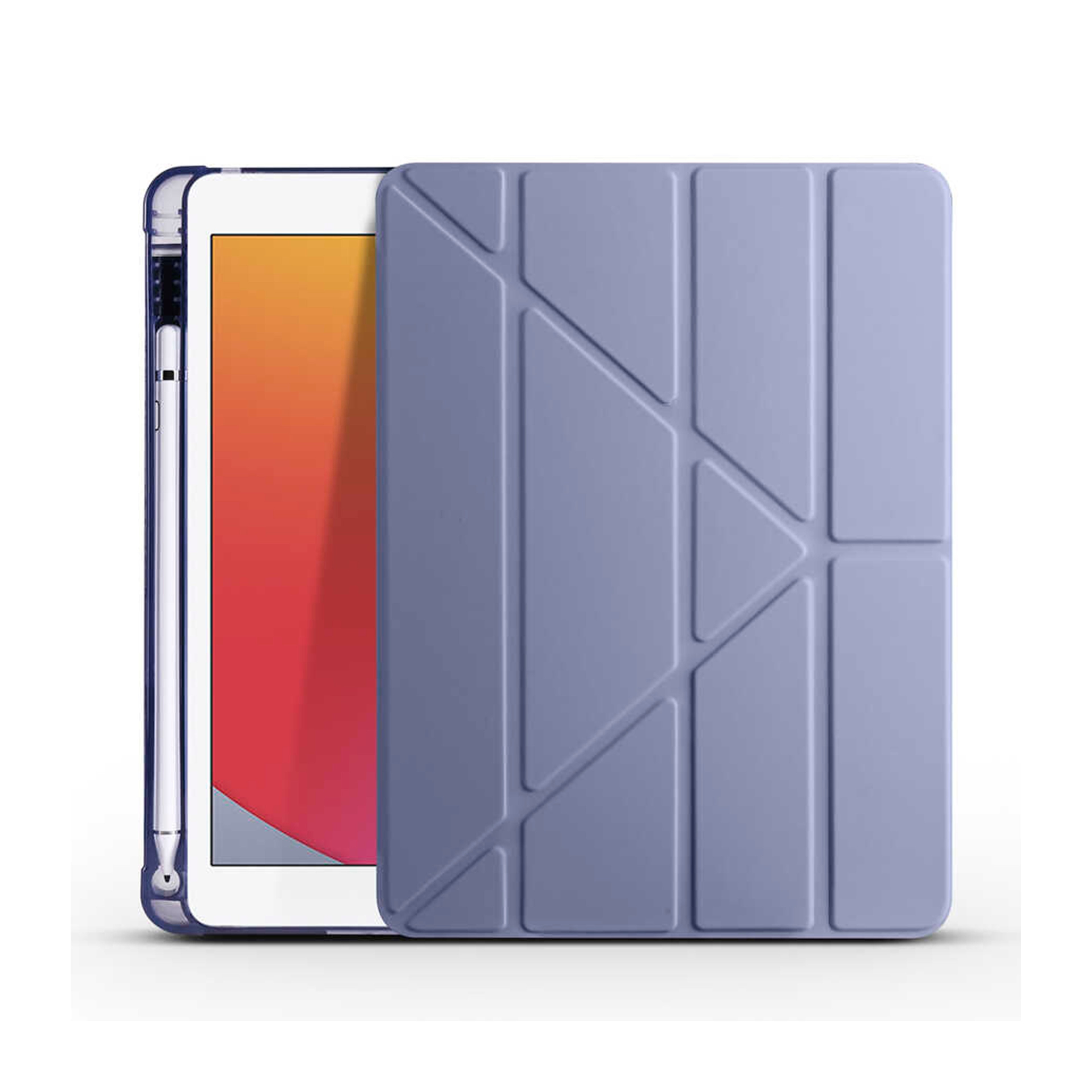 Apple iPad 6.Nesil 9.7 inç 2018-Trigon Folding Kalemlikli Standlı Kılıf