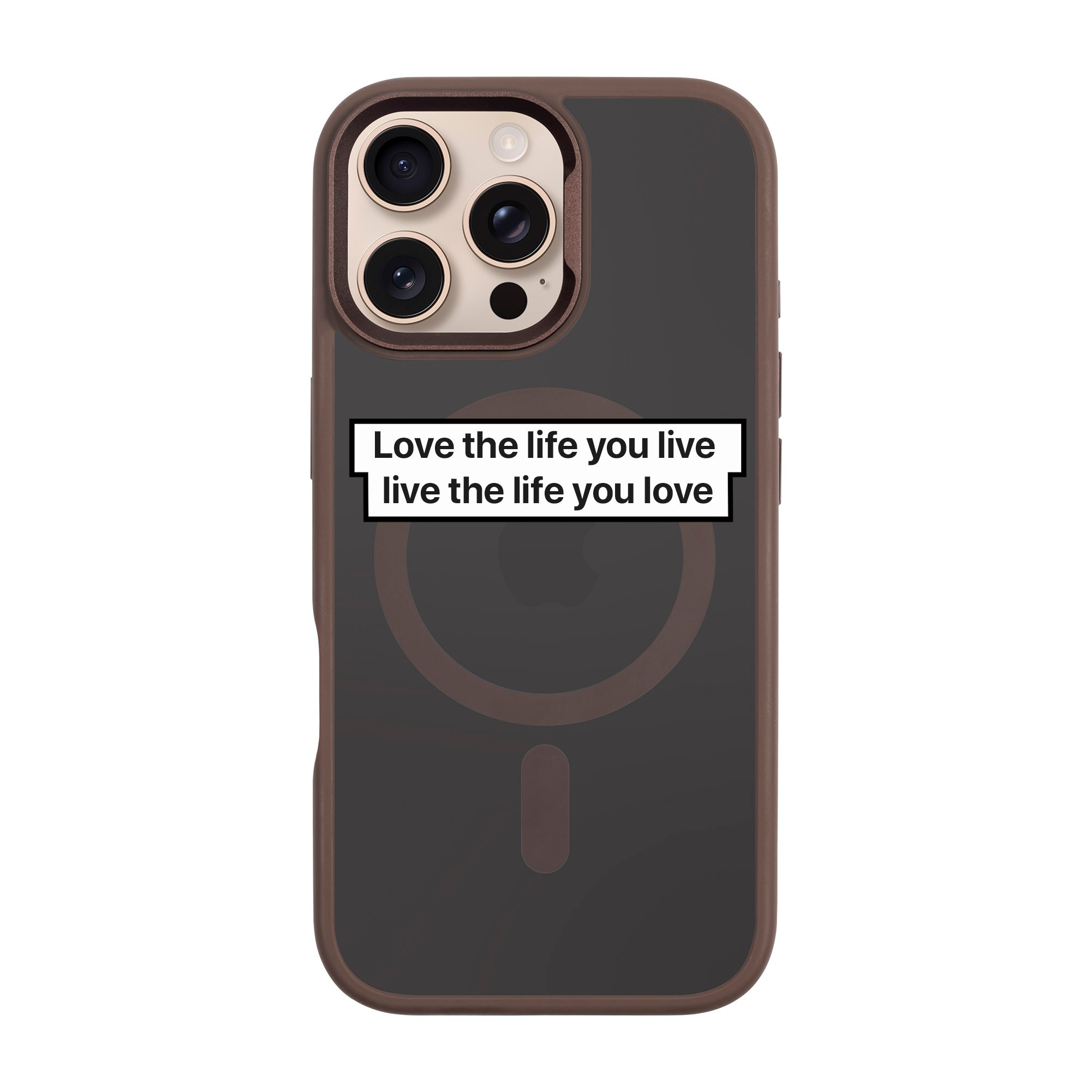 LOVE THE LIFE-iPhone Rise Kılıf MagSafe Özellikli