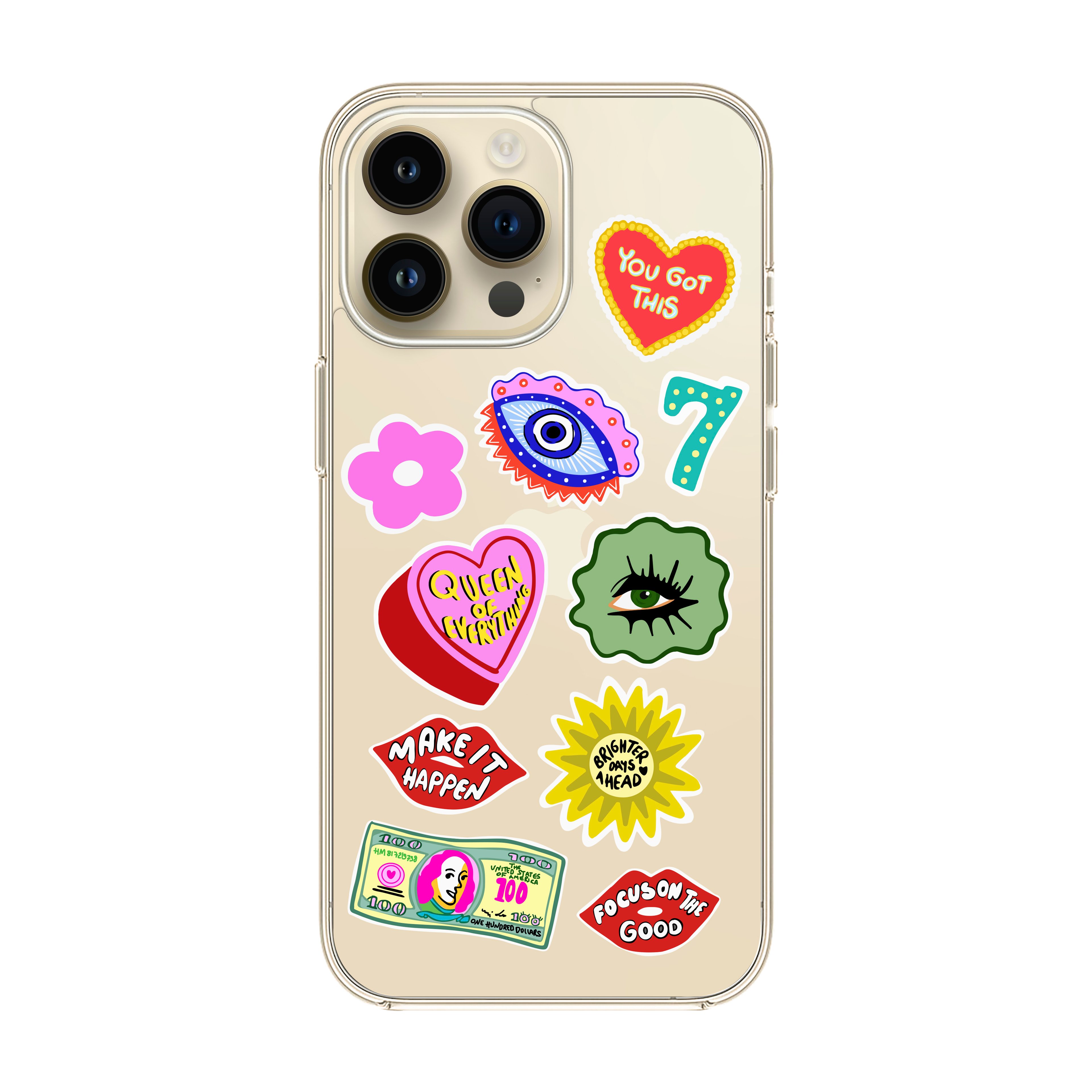 HM Stickers - iPhone Clear Case