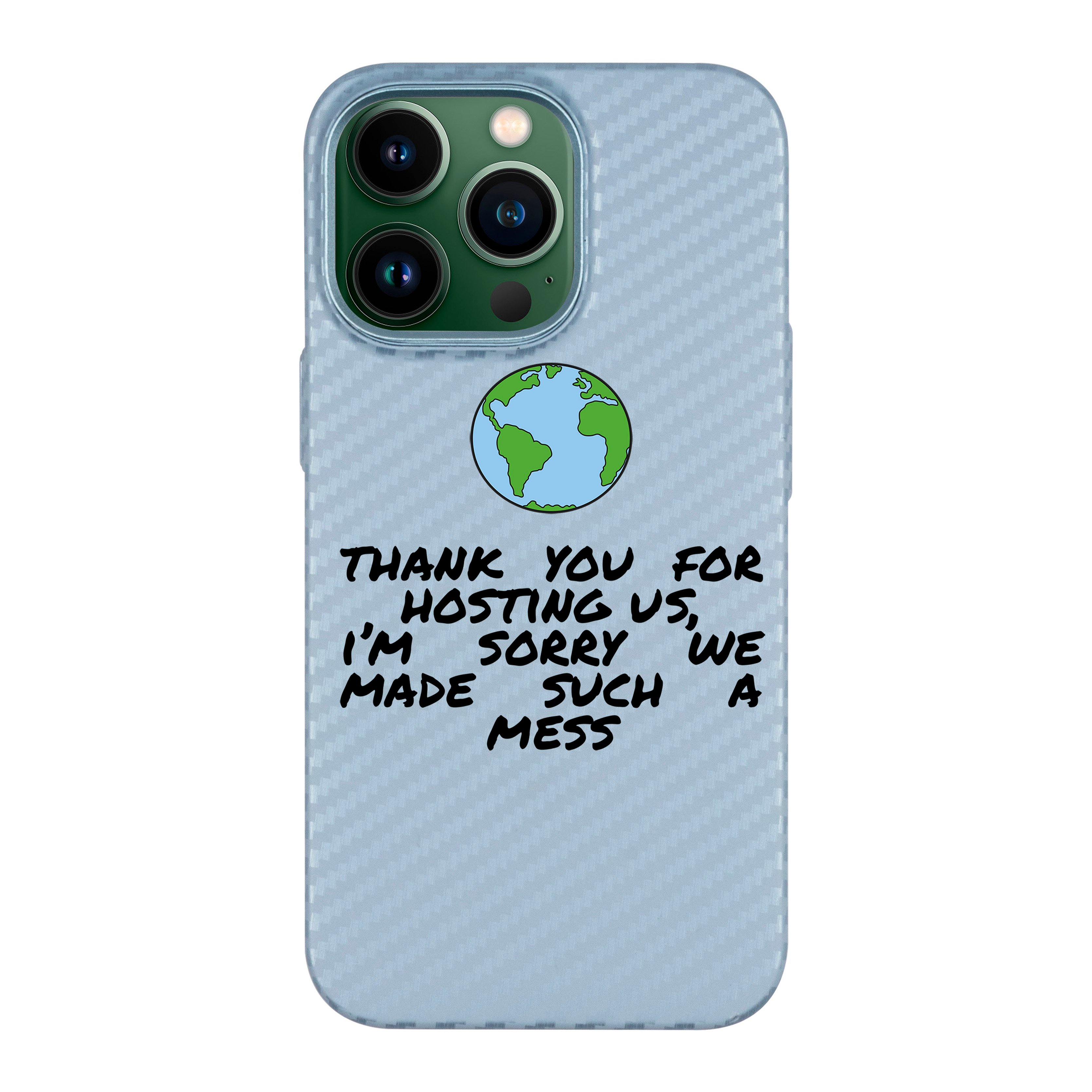 Mess - iPhone Carbon Case