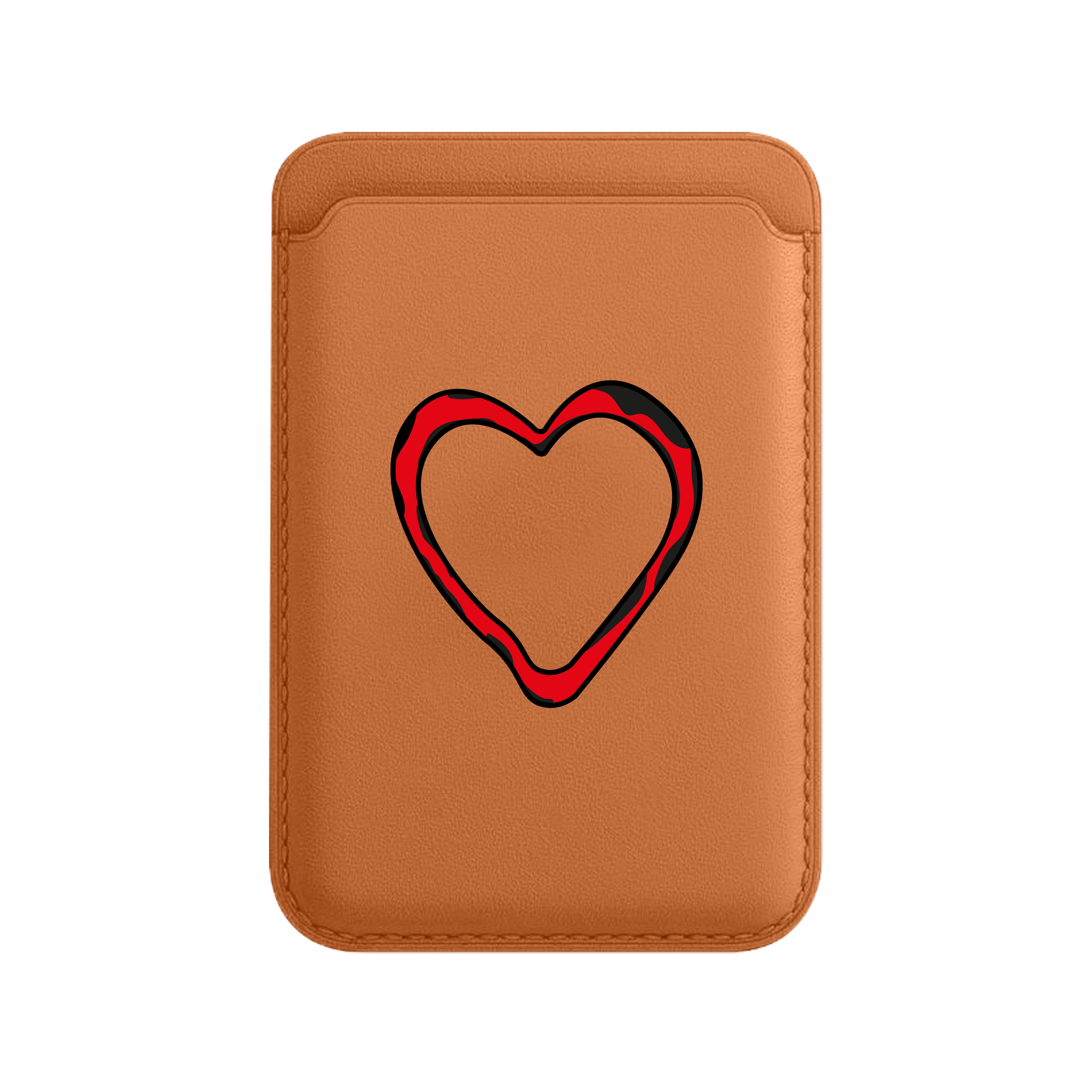 BOUNCE HEART-Leather Kartlık