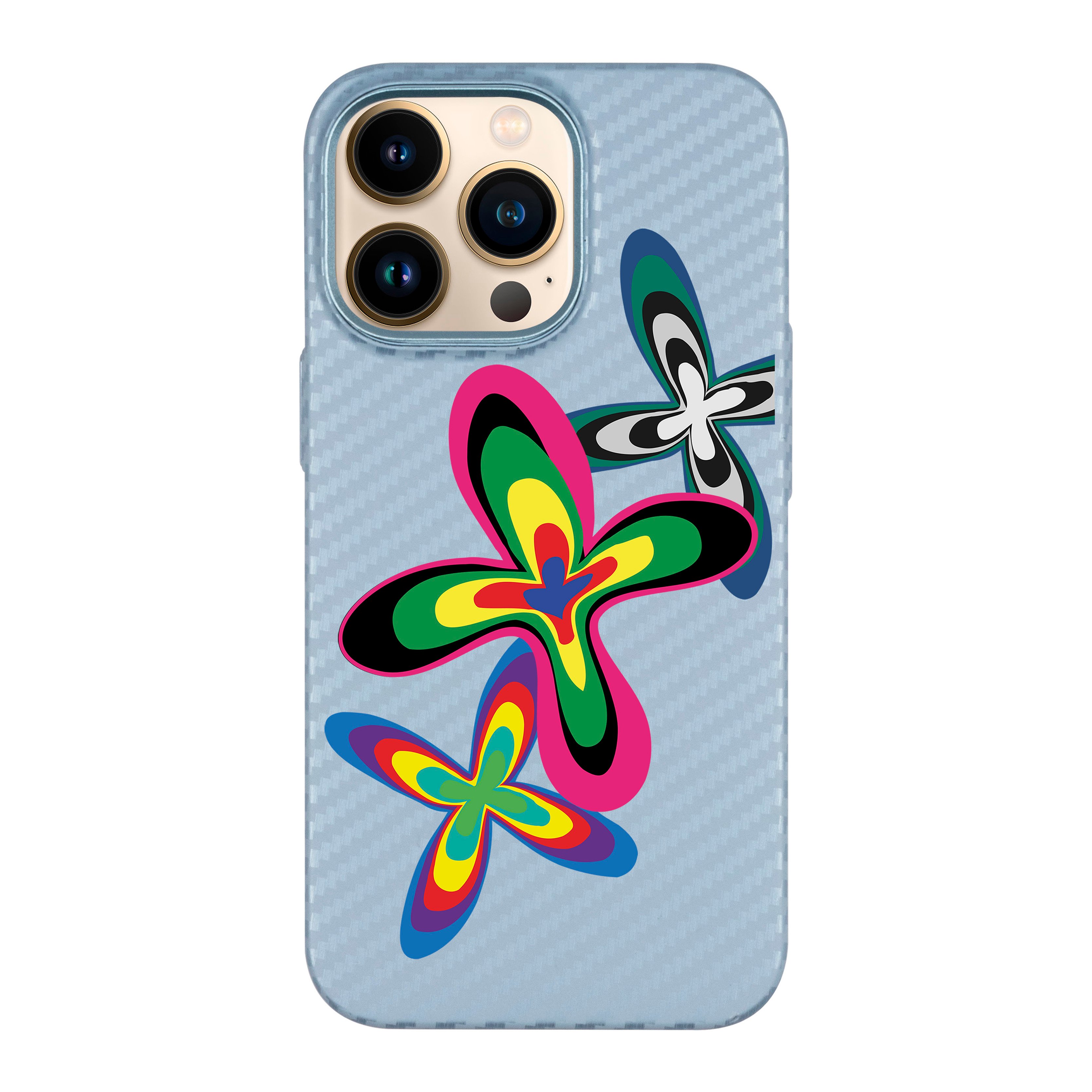 Color Flower - iPhone Carbon Case