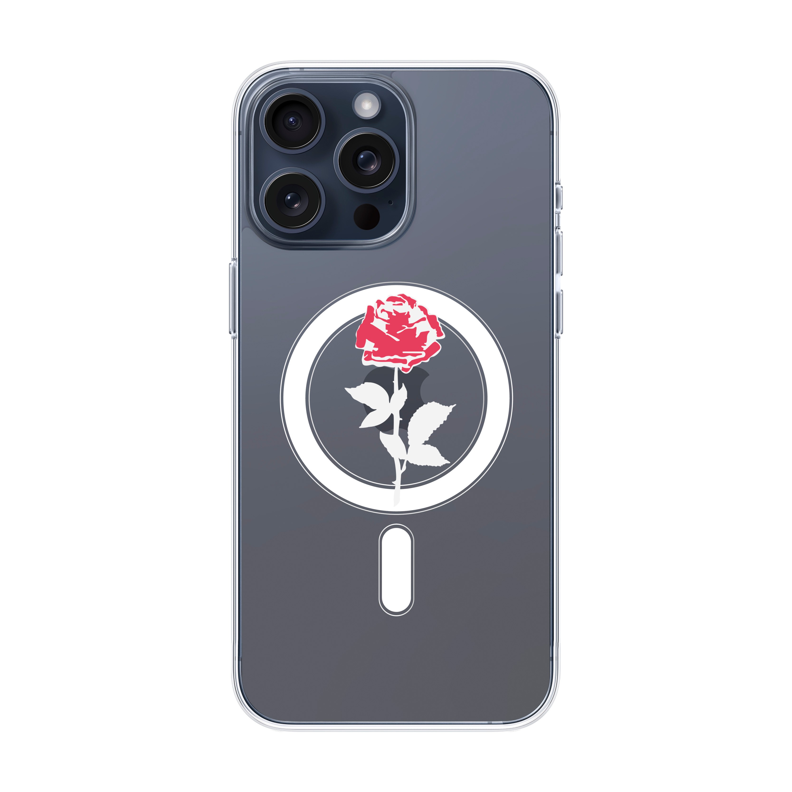 Naturel Rose - iPhone Clear Case with MagSafe