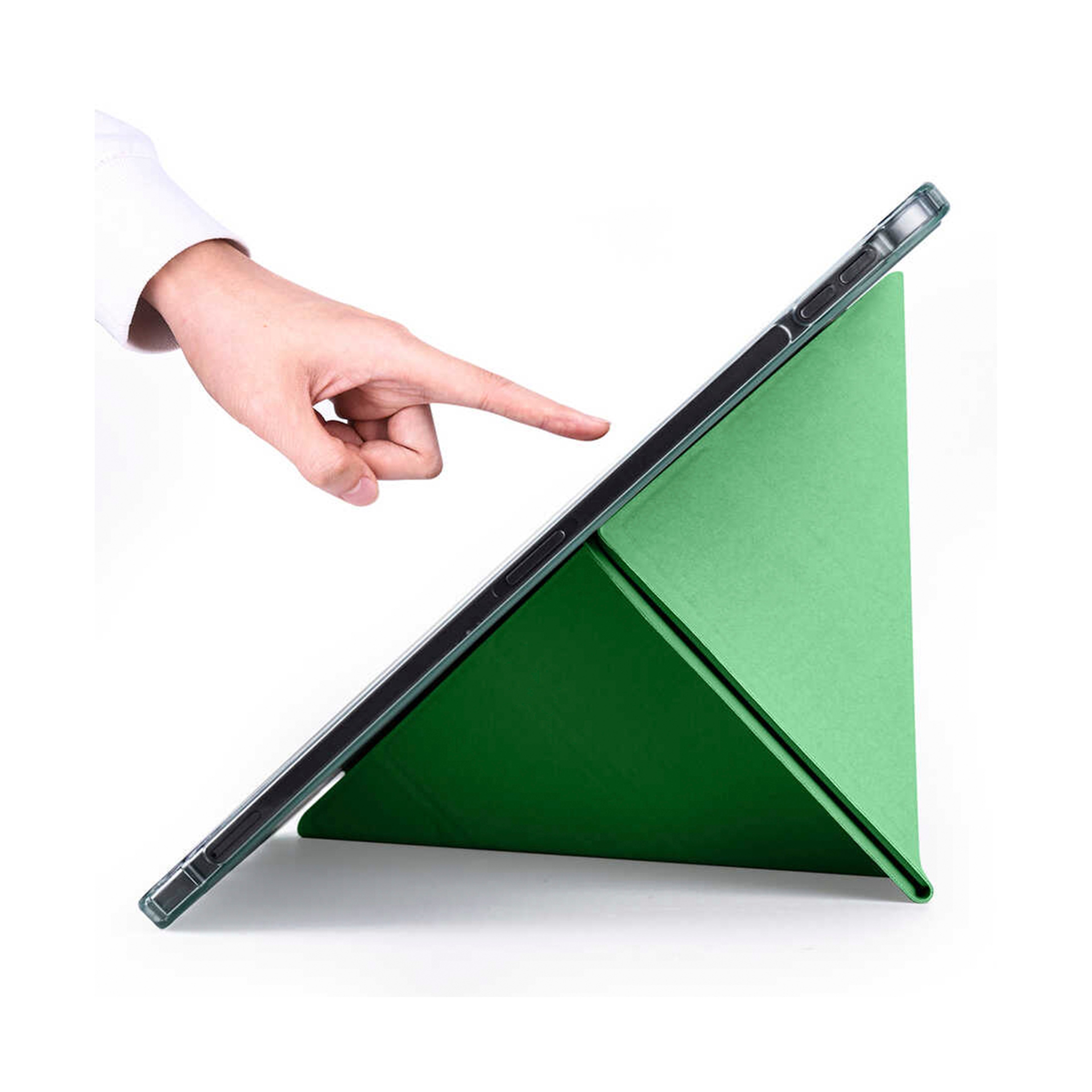 Apple iPad Pro 11 inç 2020 (2.Nesil)-Trigon Folding Kalemlikli Standlı Kılıf