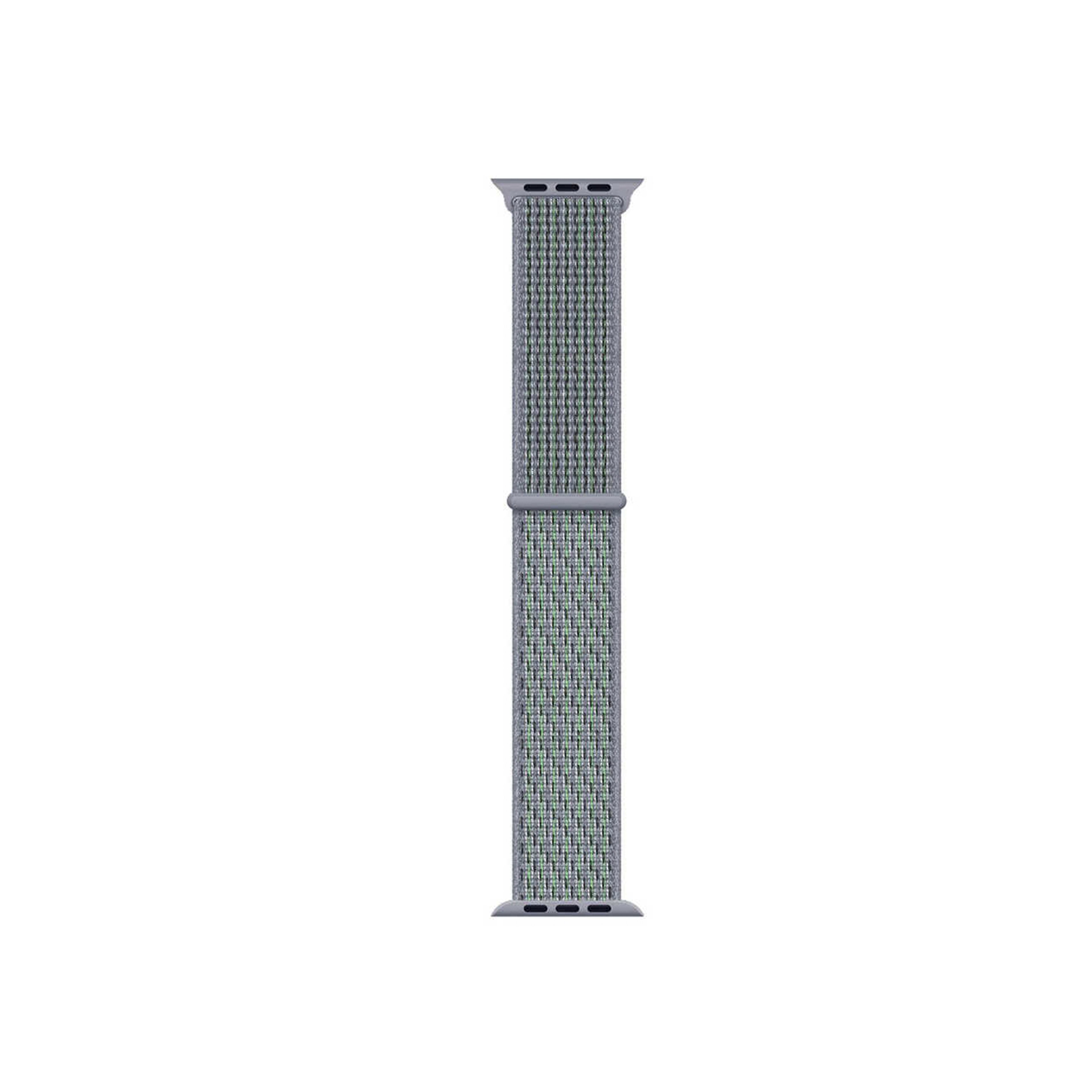 Apple Watch Velcro Band-Green Gray