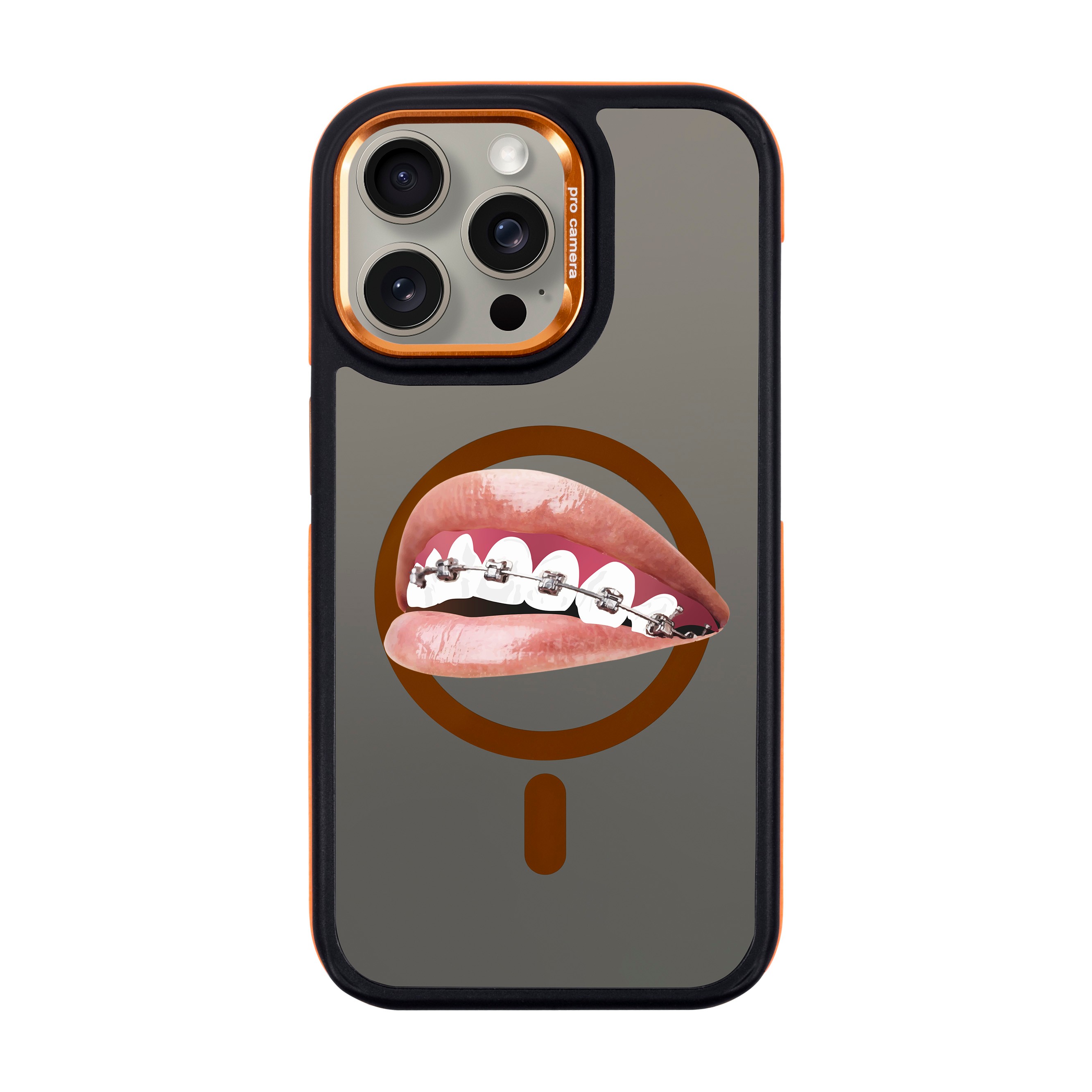 ORTHODONTIST-iPhone Dark Case with MagSafe