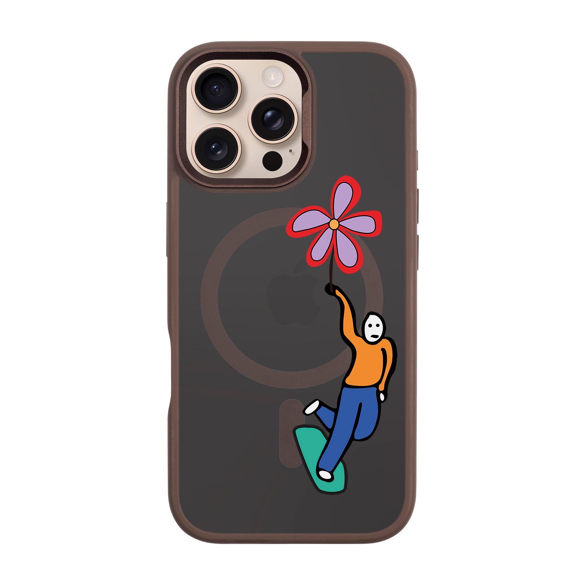 SKATEBOARDER-iPhone Rise Kılıf MagSafe Özellikli