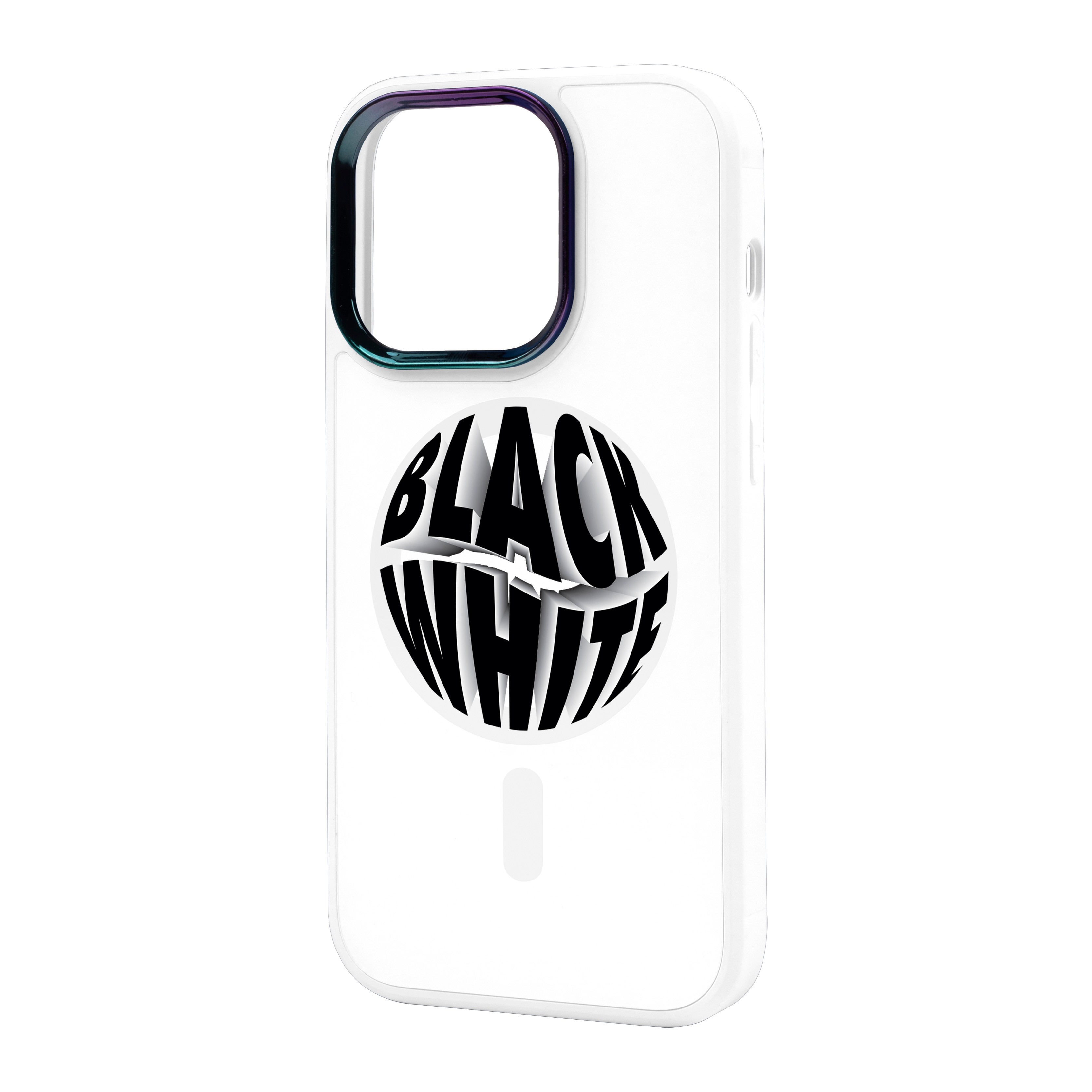 BLACK WHITE - iPhone Vigor Case with Magsafe