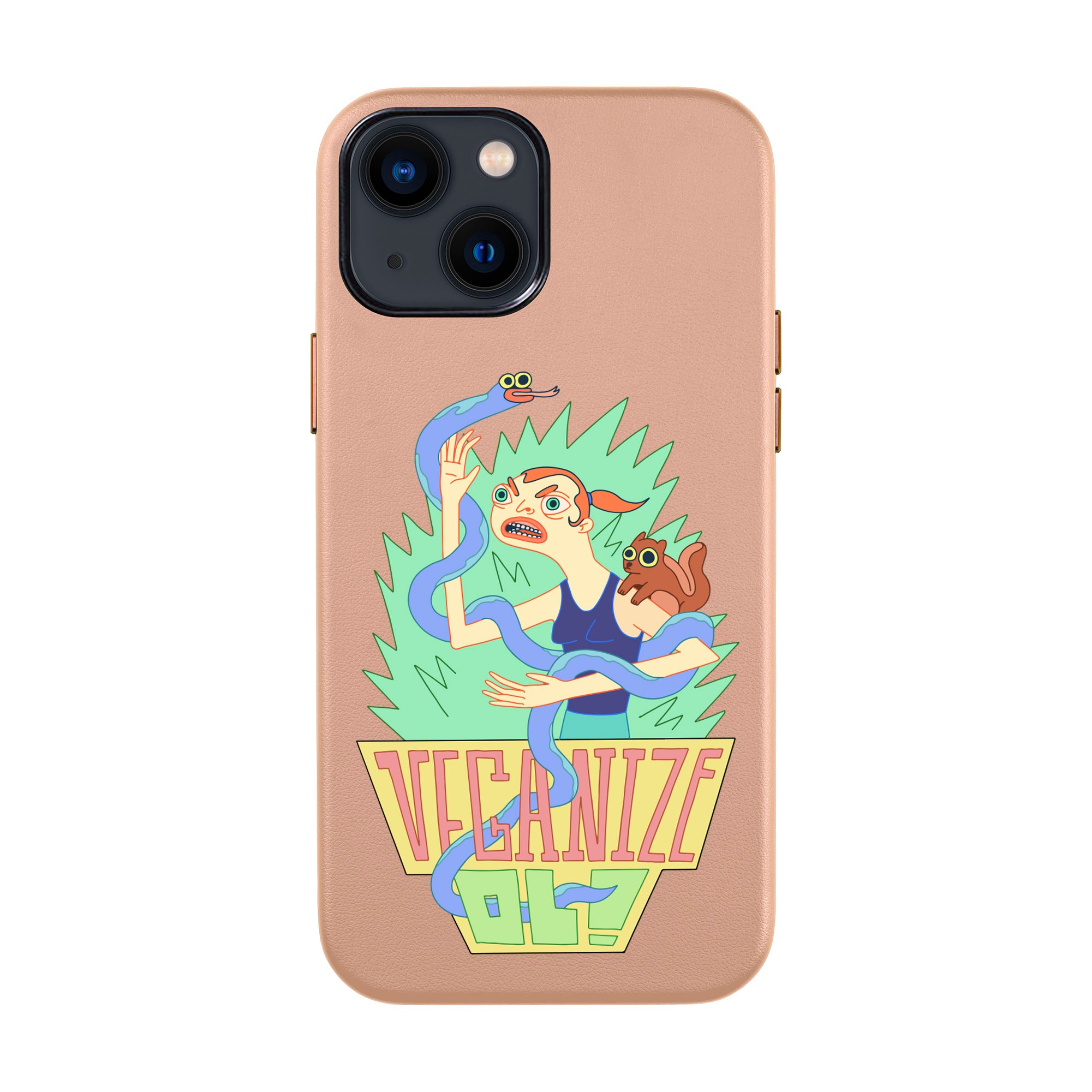 VEGANİZE-iPhone Leather Kılıf