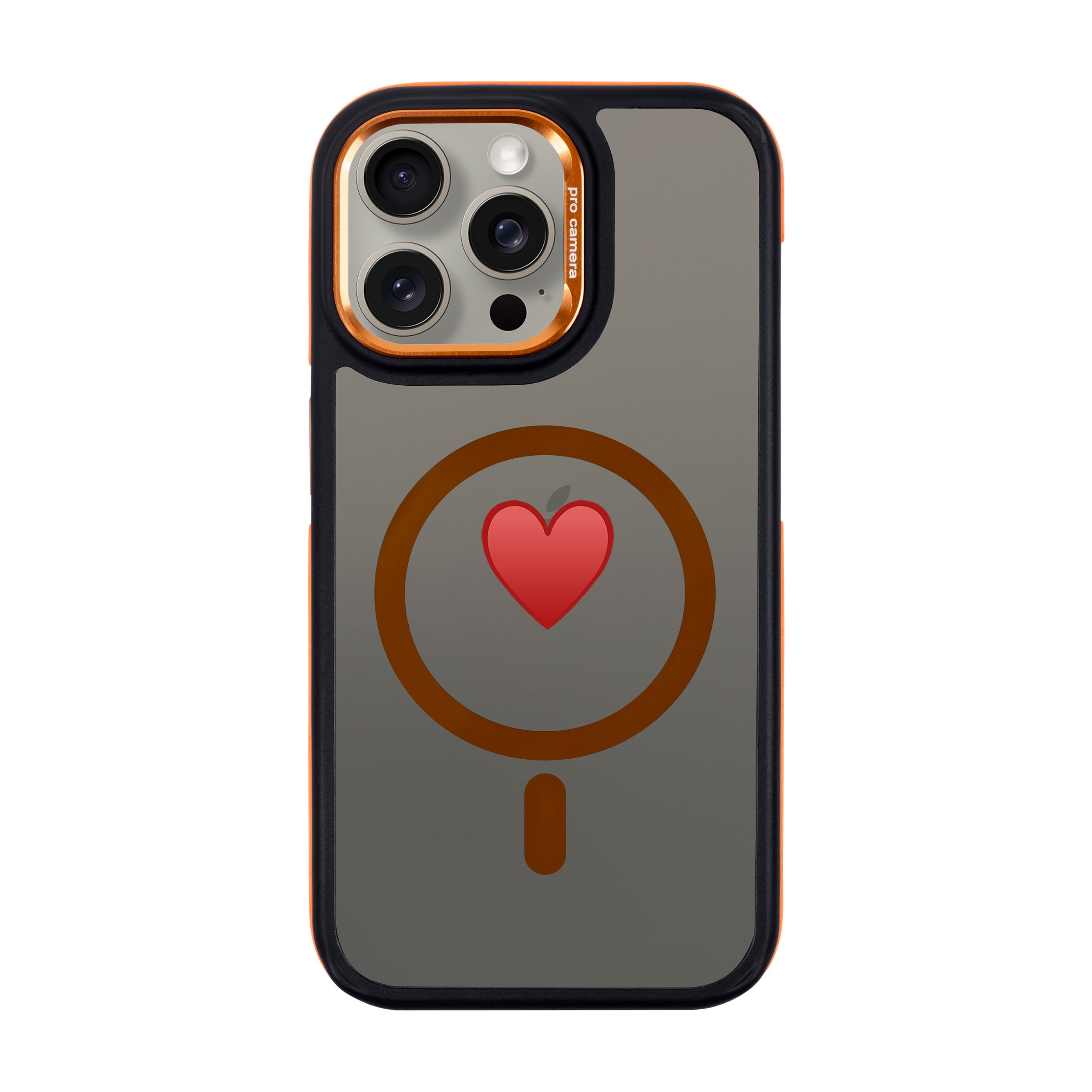 SPREAD HEART-iPhone Dark Case with MagSafe