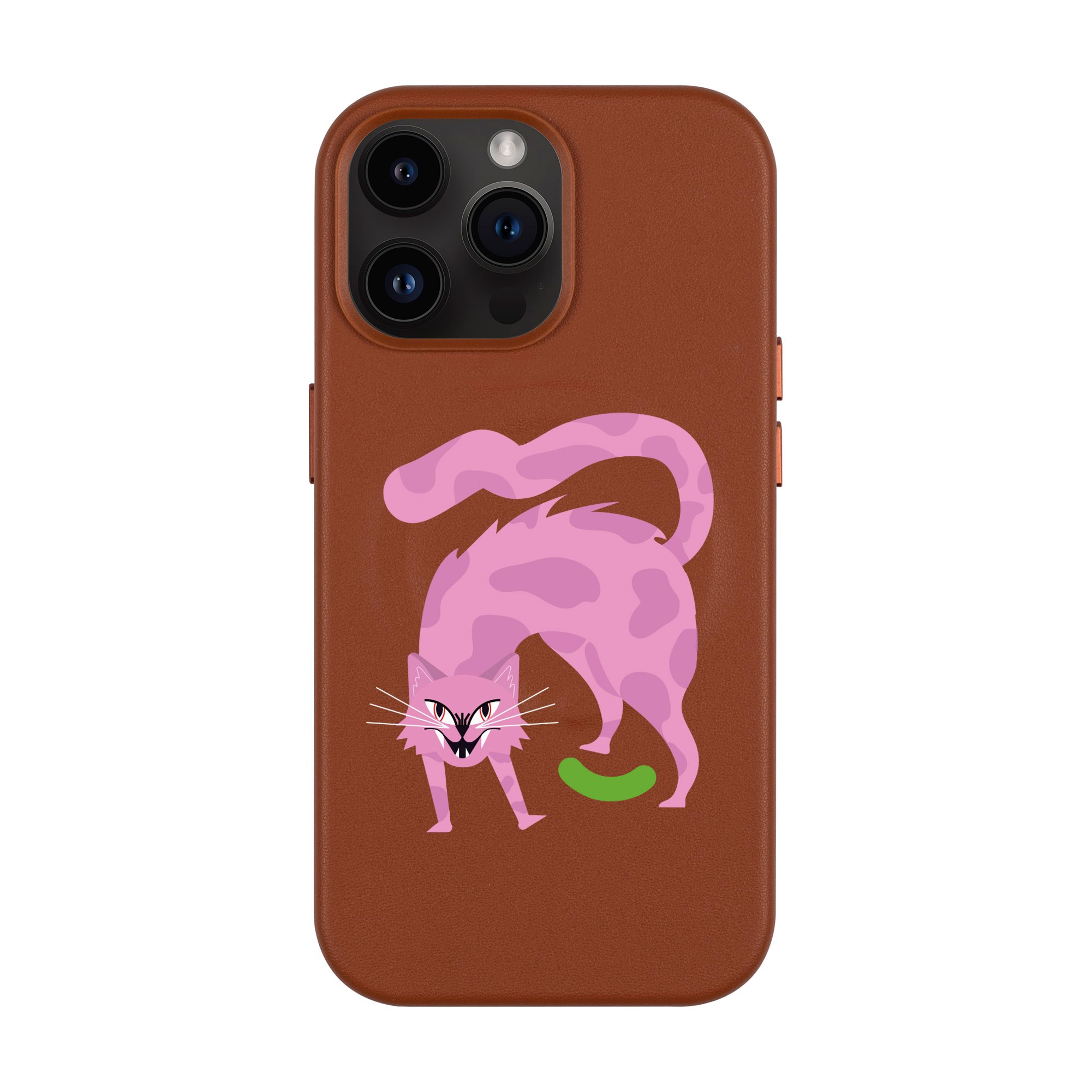 GRUMBLEPAWS-iPhone Leather Kılıf MagSafe Özellikli