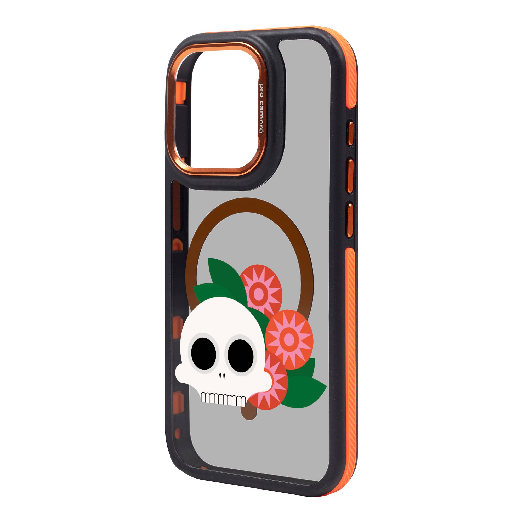 MEMENTO BLOOM-iPhone Dark Kılıf MagSafe Özellikli