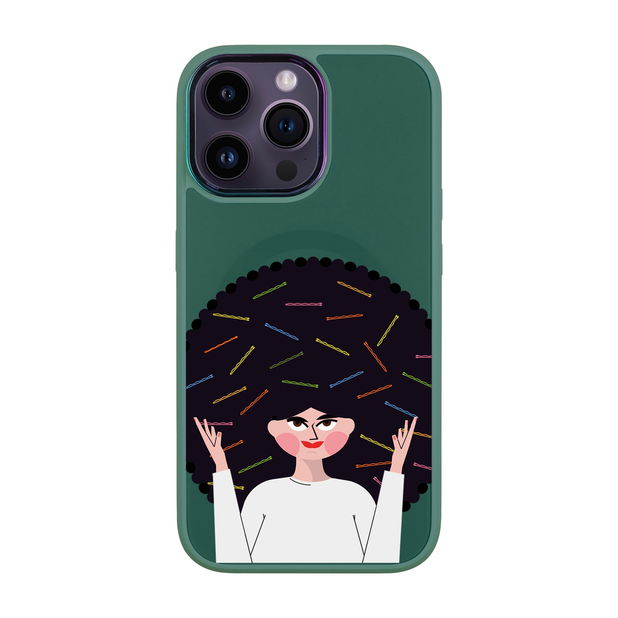 TANGLES OF HAPPINESS-iPhone Vigor Kılıf MagSafe Özellikli