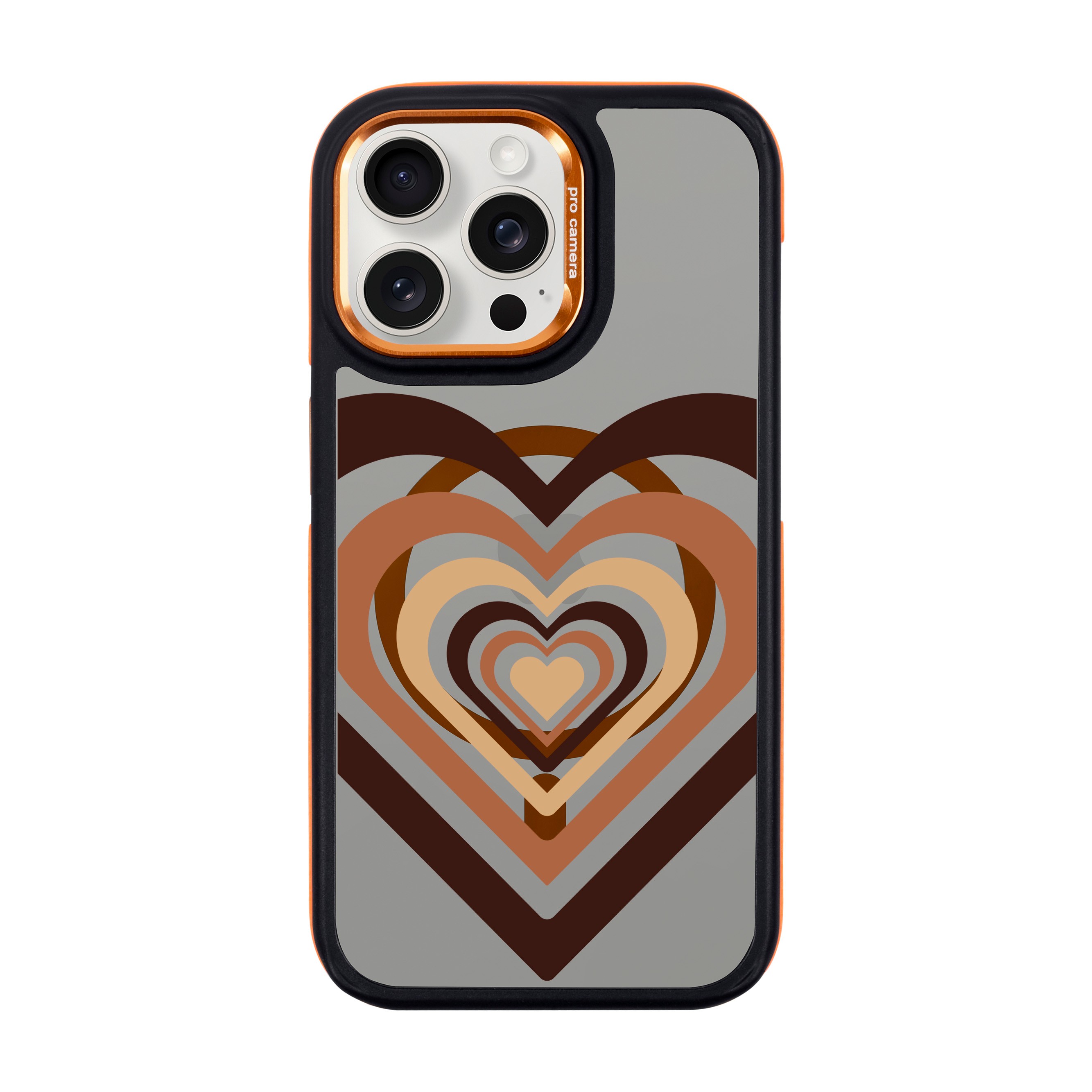 HEART-iPhone Dark Case with MagSafe