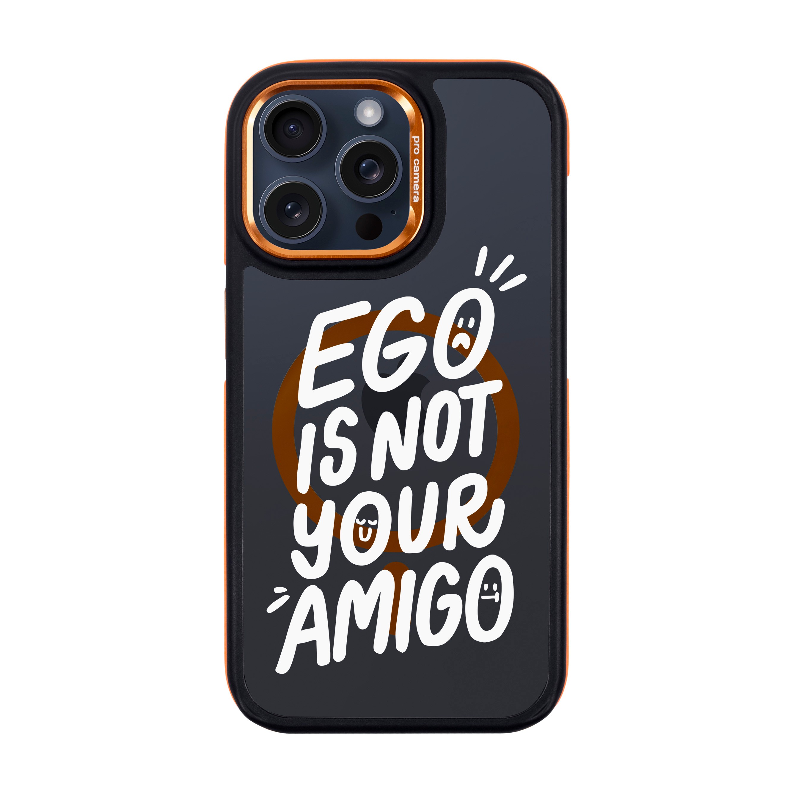 EGO-iPhone Dark Kılıf MagSafe Özellikli