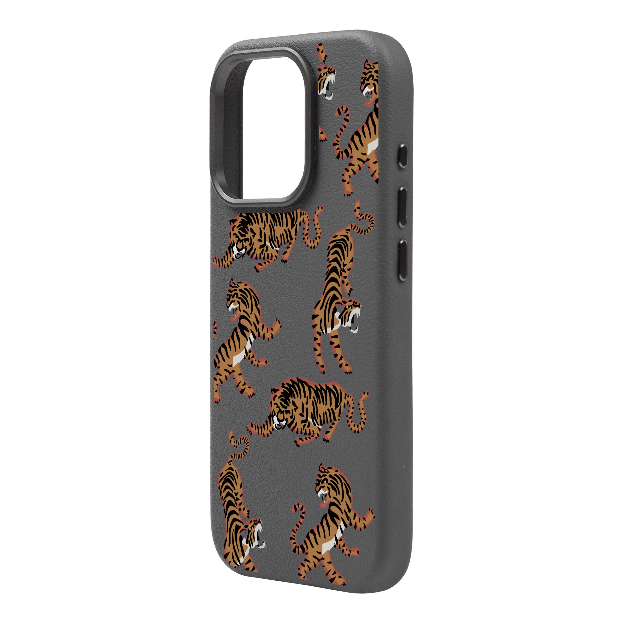TIGER-iPhone Leather Premium Case with MagSafe