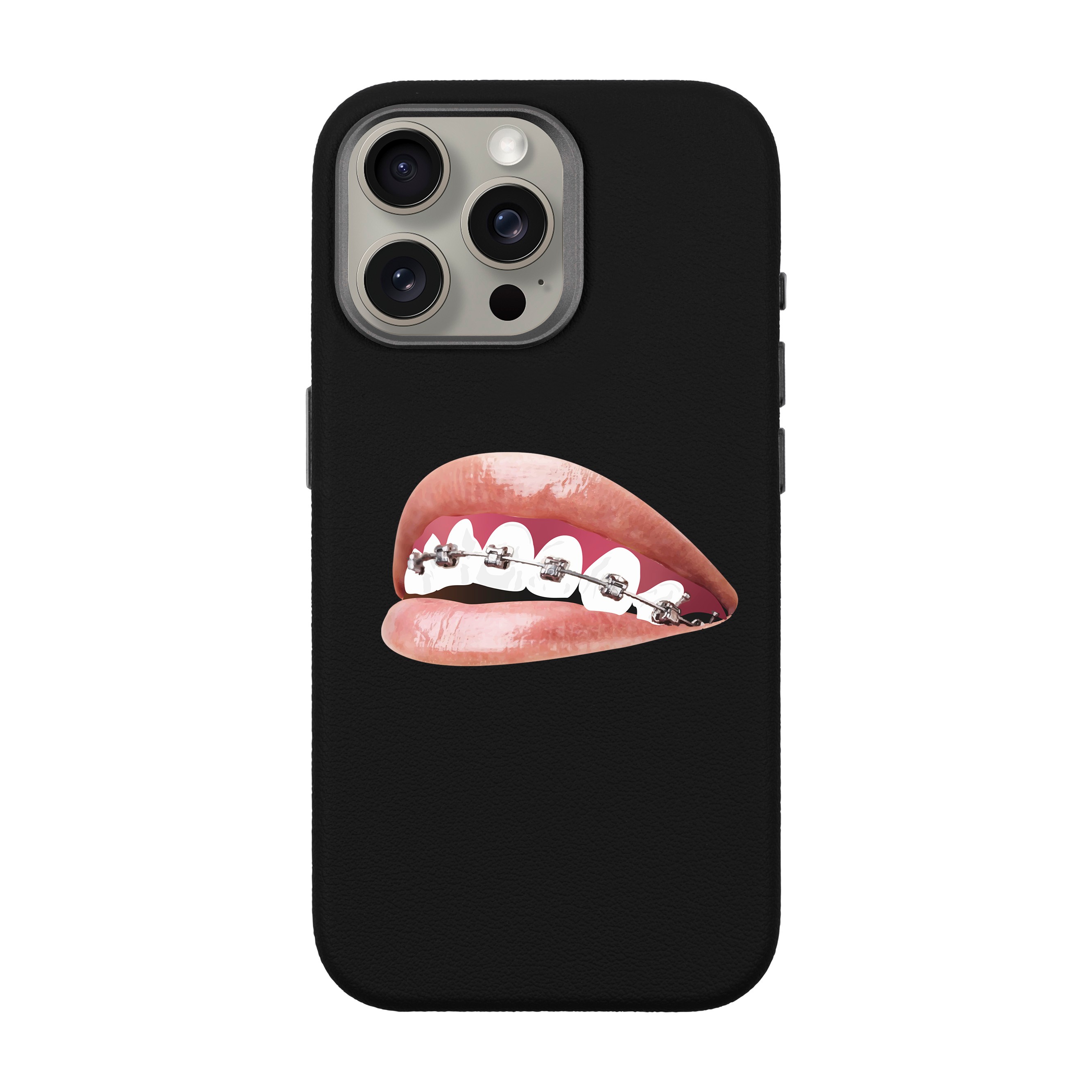 ORTHODONTIST-iPhone Leather 15 Premium Case with MagSafe