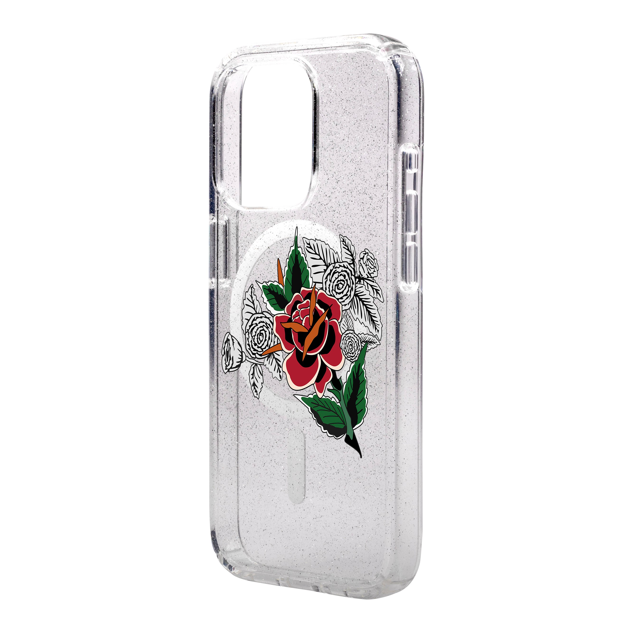 DRY ROSE-iPhone Shiny Case with MagSafe