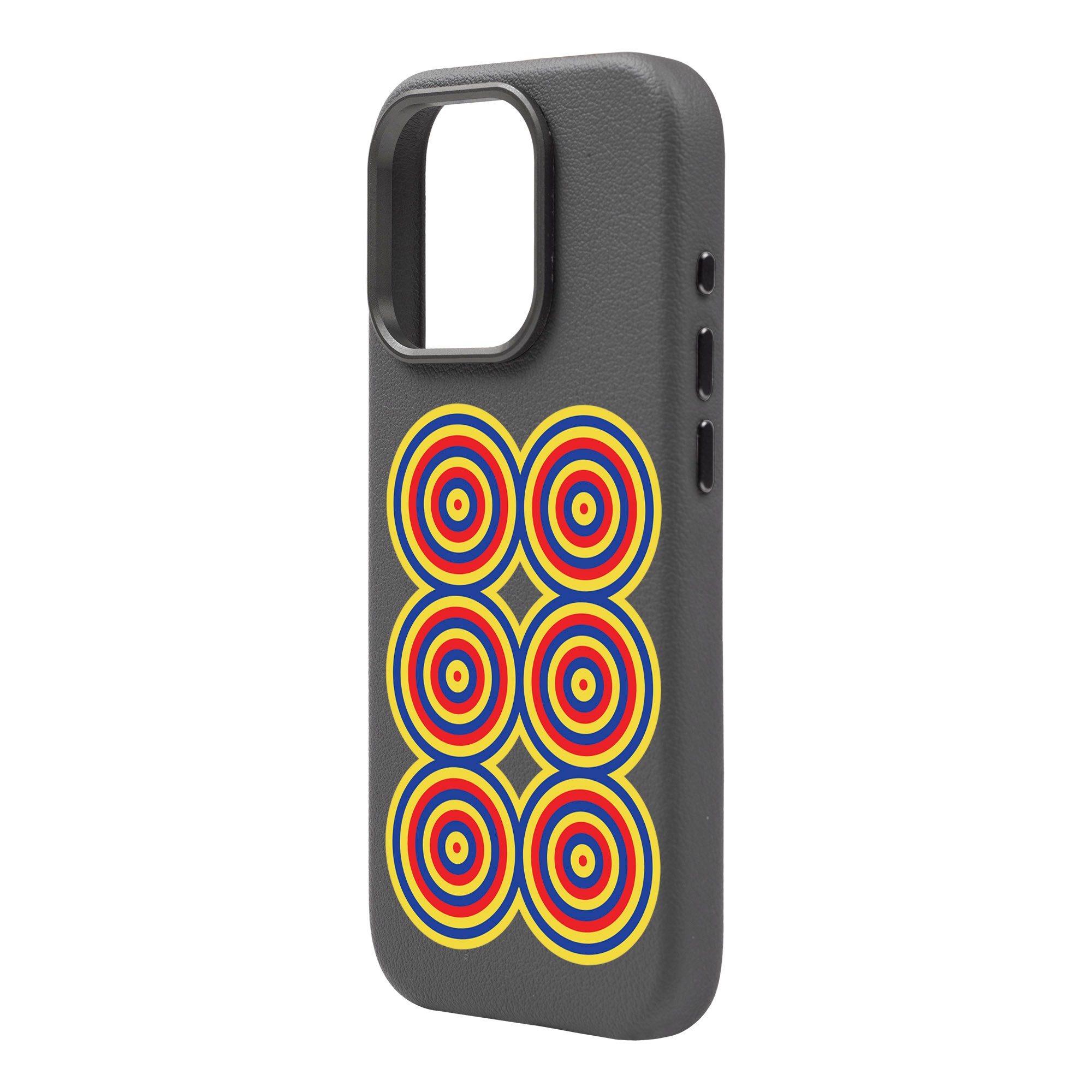 LOLLIPOPS-iPhone Leather Premium Case with MagSafe