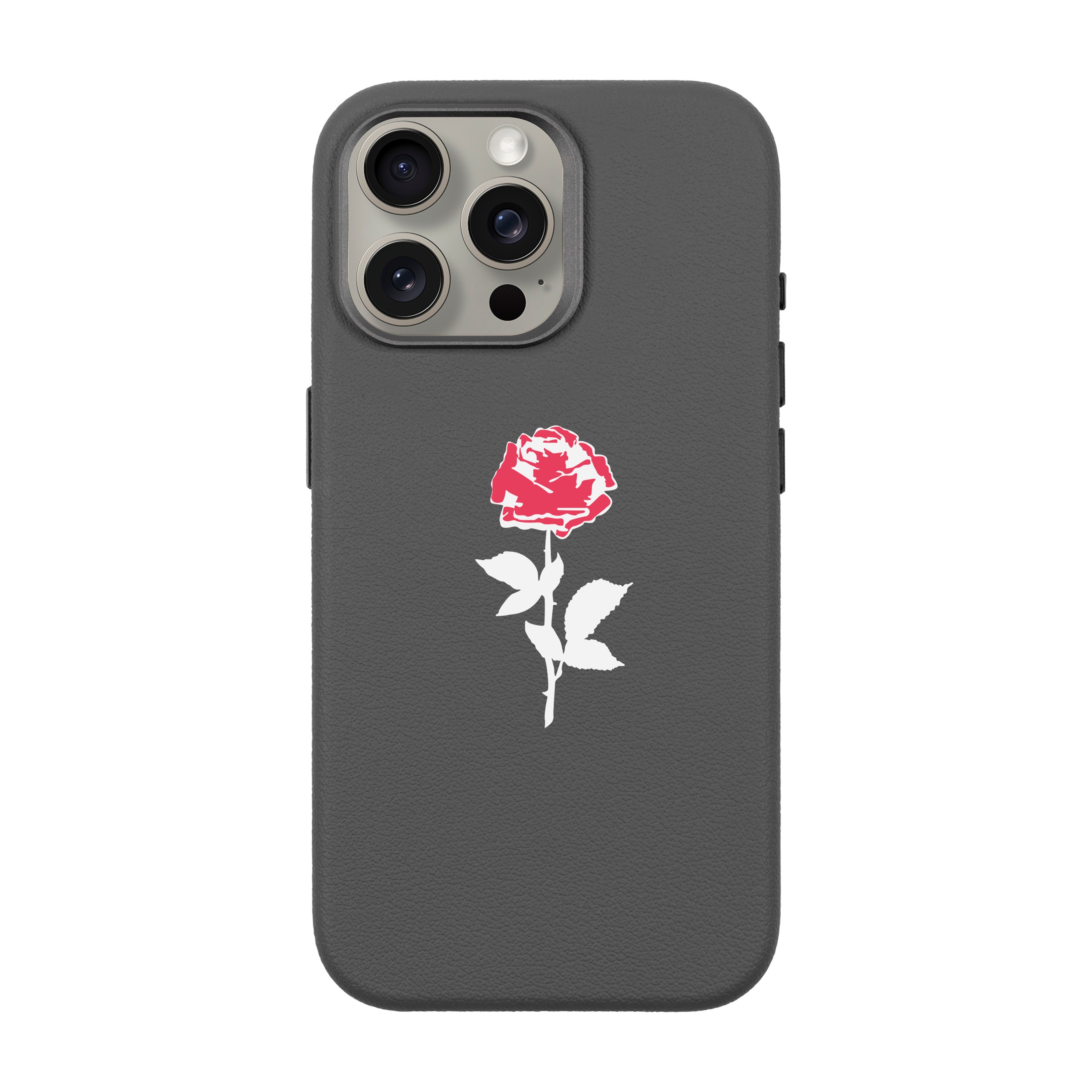 NATUREL ROSE-iPhone Leather 15 Premium Kılıf MagSafe Özellikli