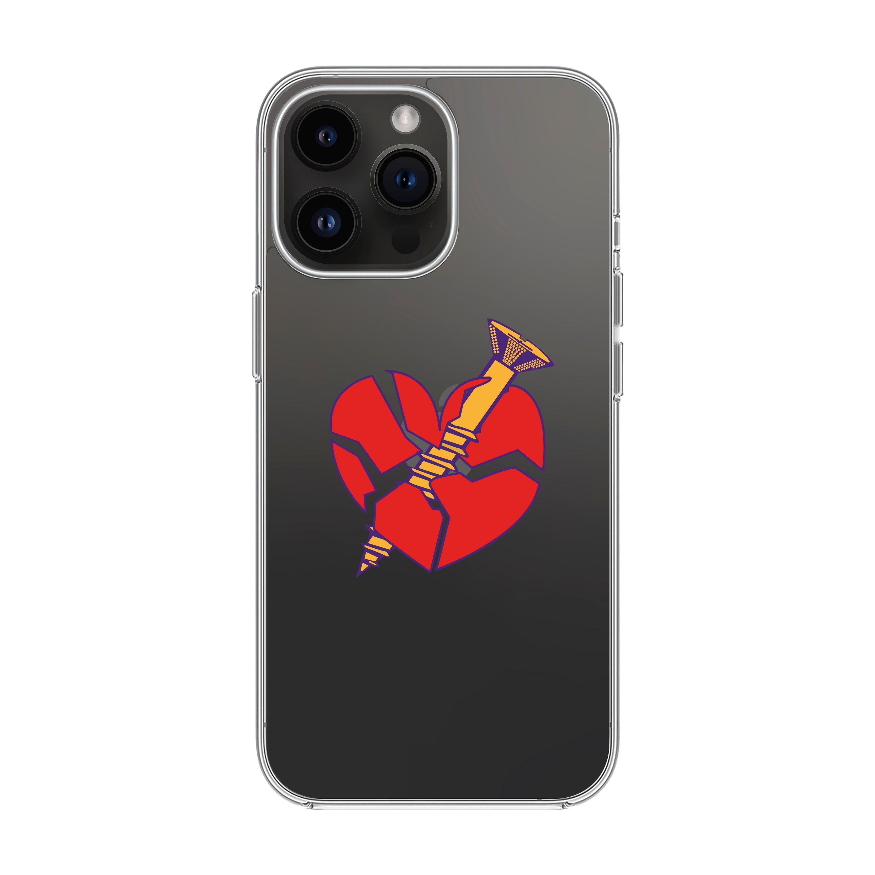 Broken Heart - iPhone Clear Case