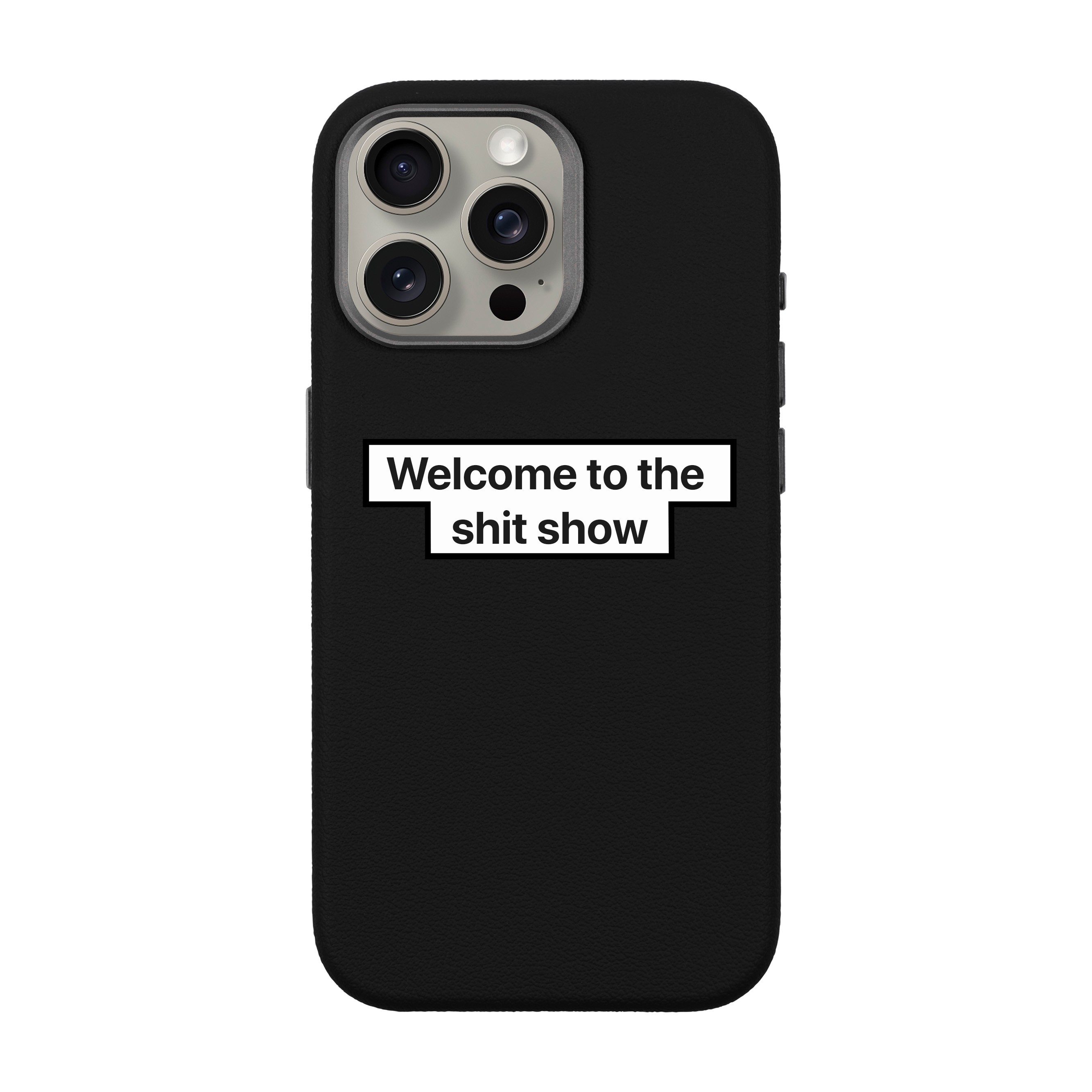 WELCOME-iPhone Leather 15 Premium Case with MagSafe