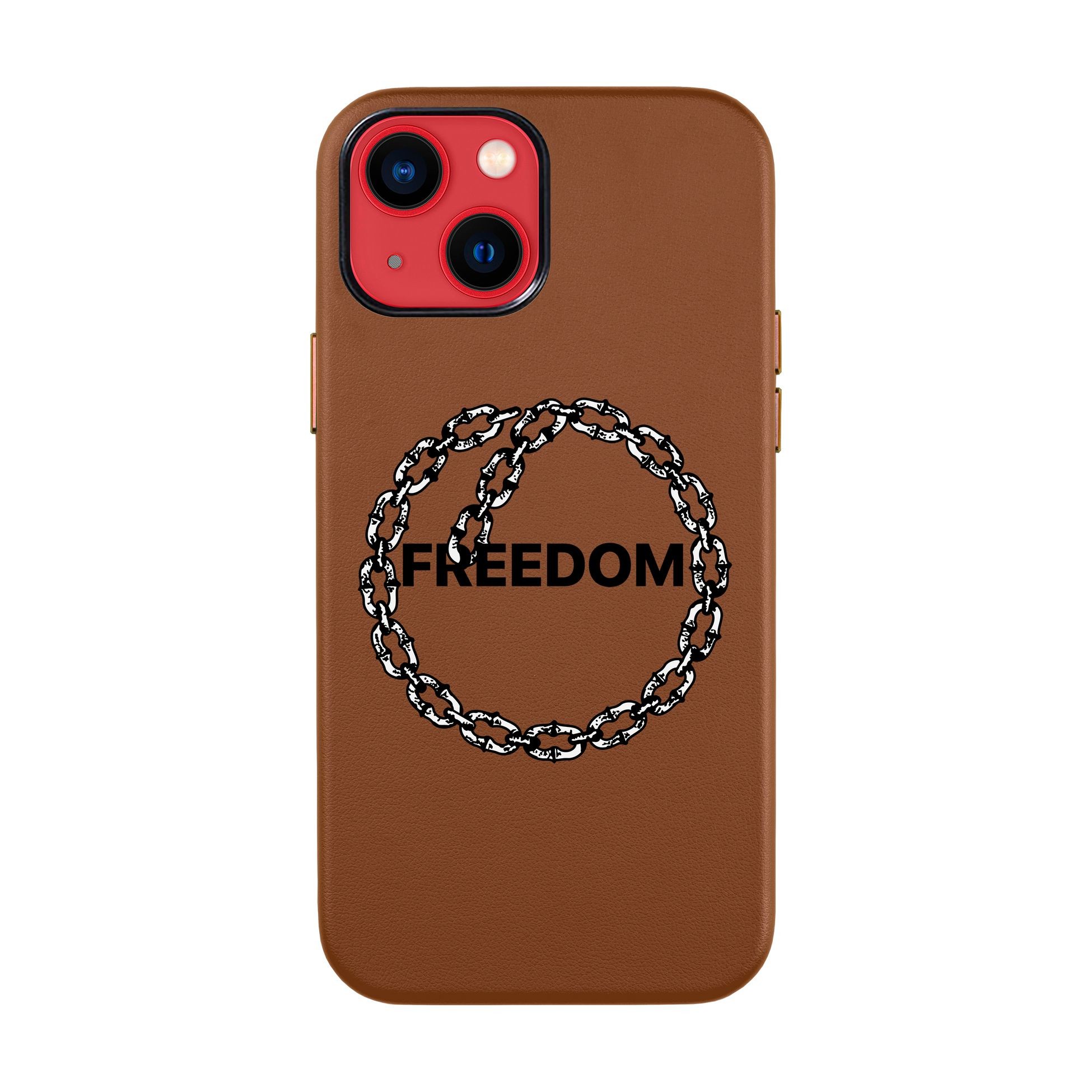 FREEDOM-iPhone Leather Kılıf