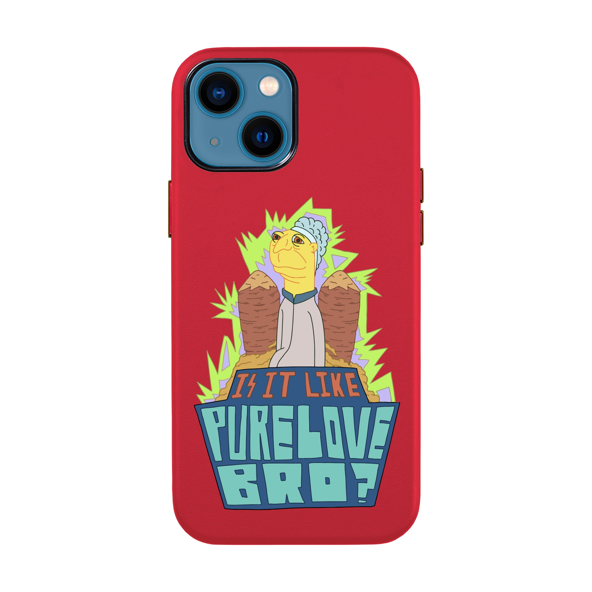 PURE LOVE-iPhone Leather Kılıf