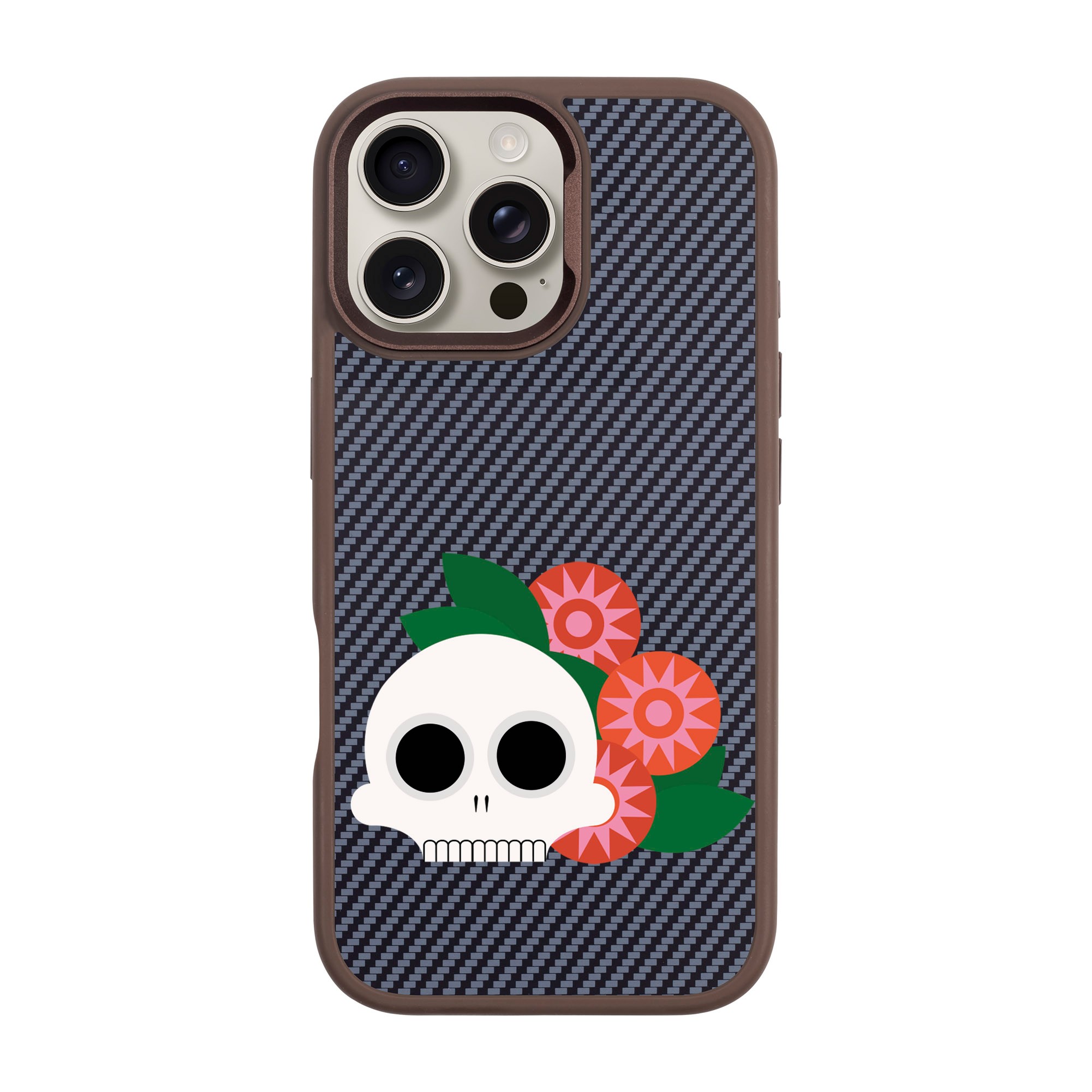 MEMENTO BLOOM-iPhone Plaid Kılıf MagSafe Özellikli