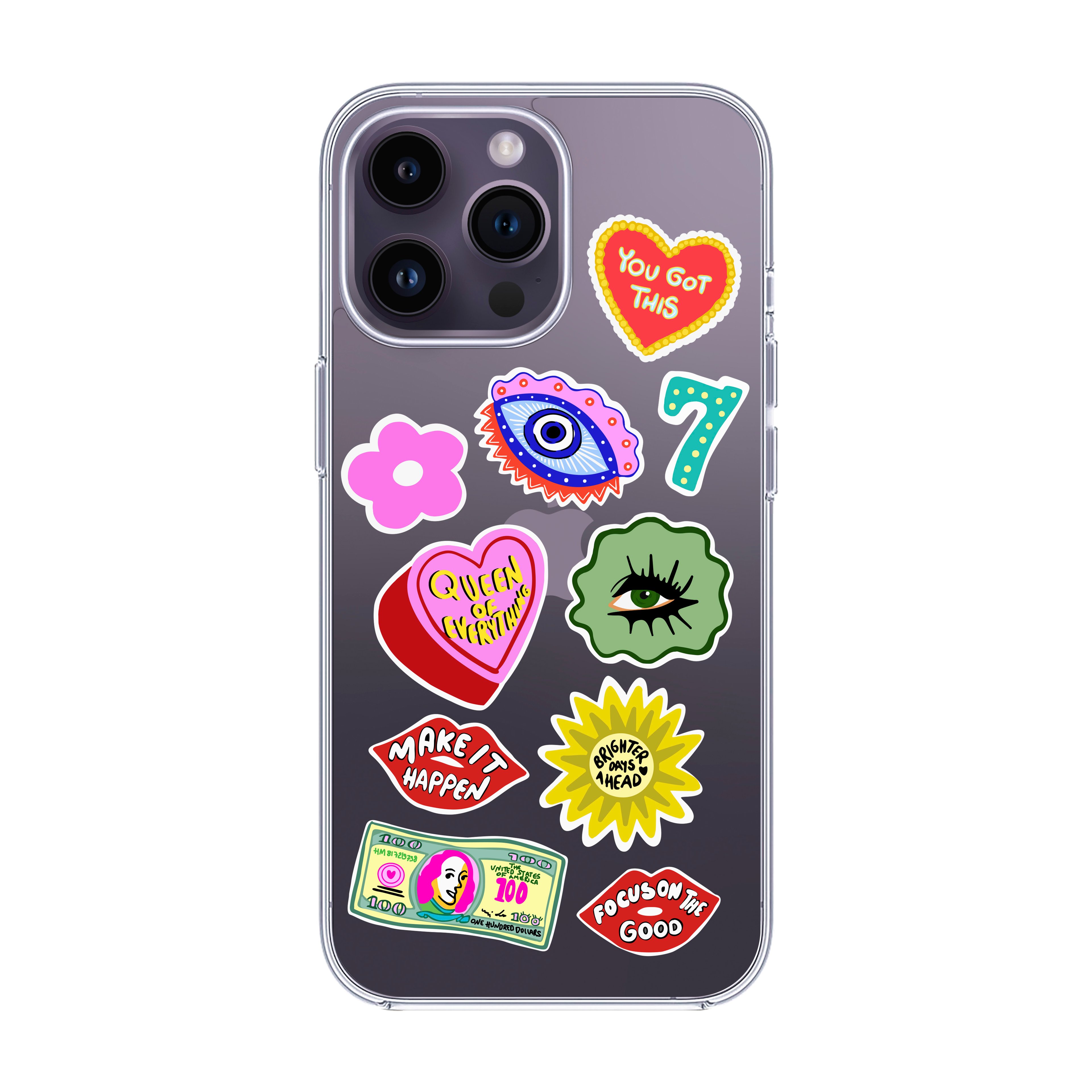 HM Stickers - iPhone Clear Case