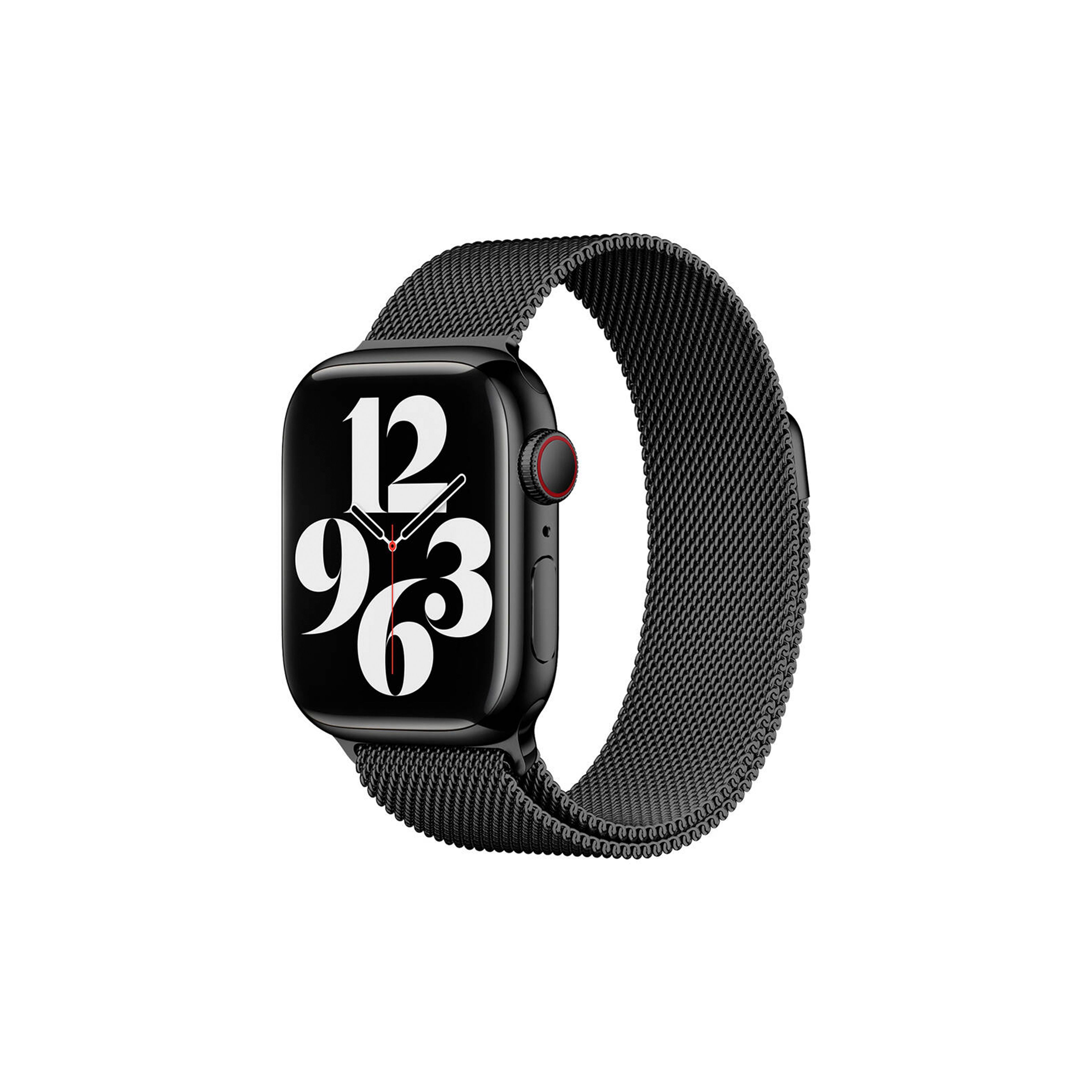 Apple Watch Mesh Kordon-Siyah