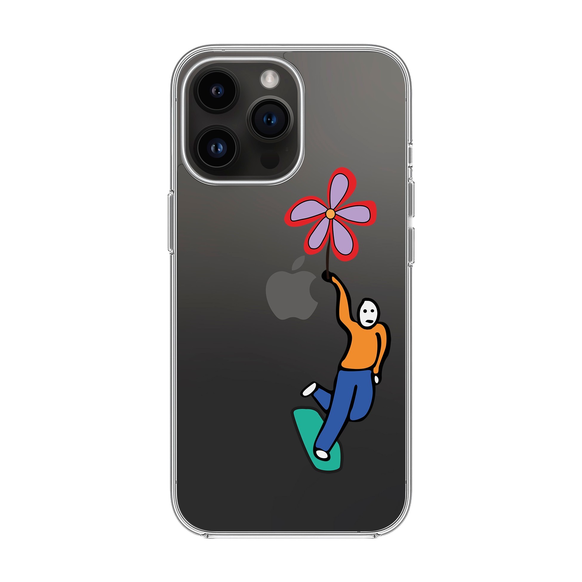 SKATEBOARDER-iPhone Solid Kılıf