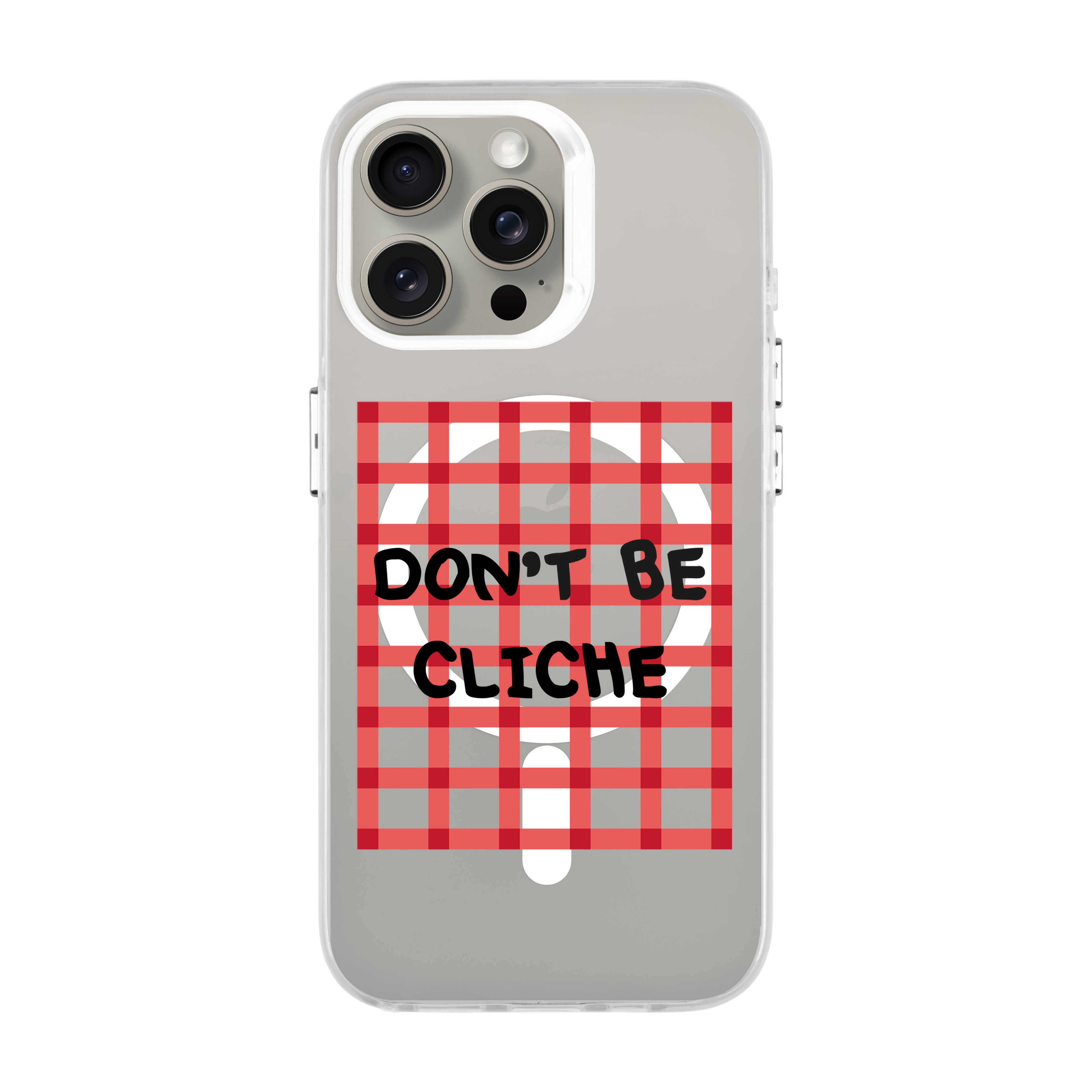 DON'T BE CLICHE-iPhone Hold Kılıf MagSafe Özellikli