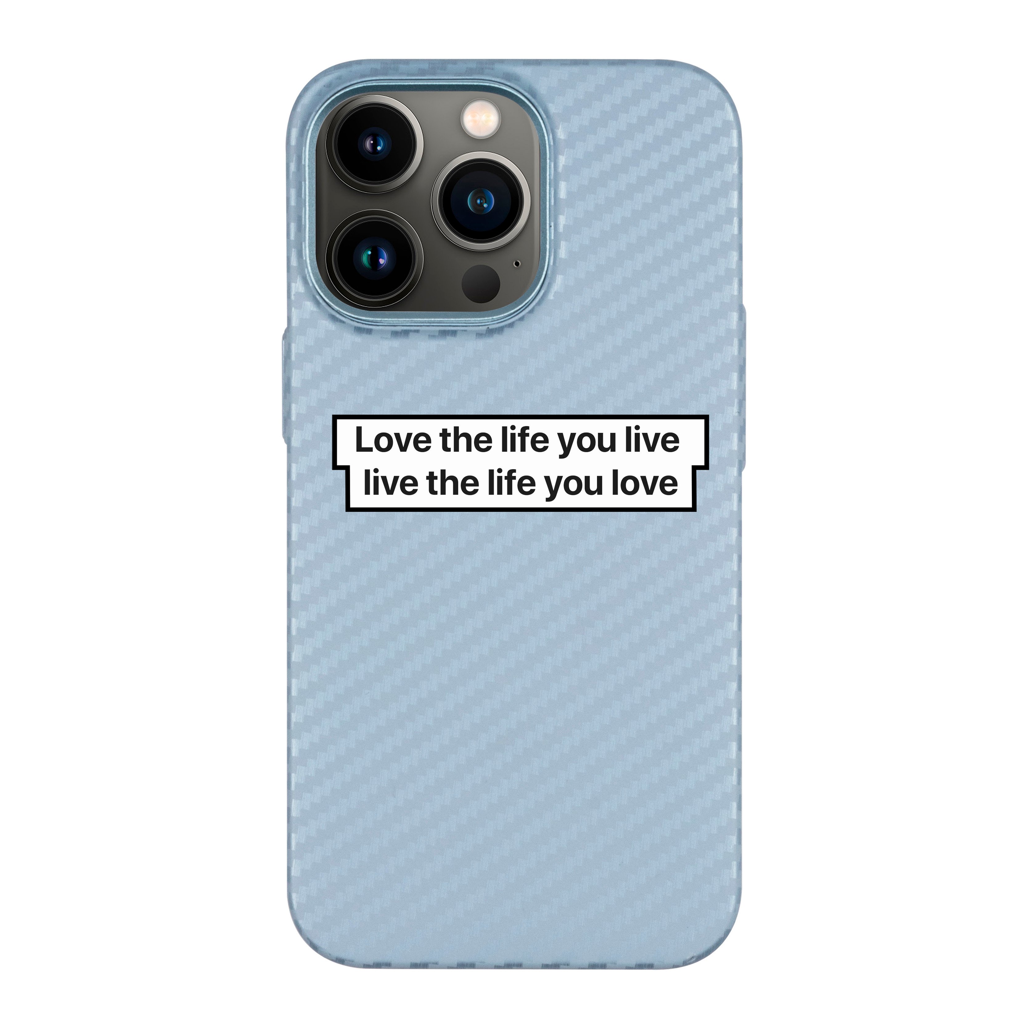 Love The Life - iPhone Carbon Case