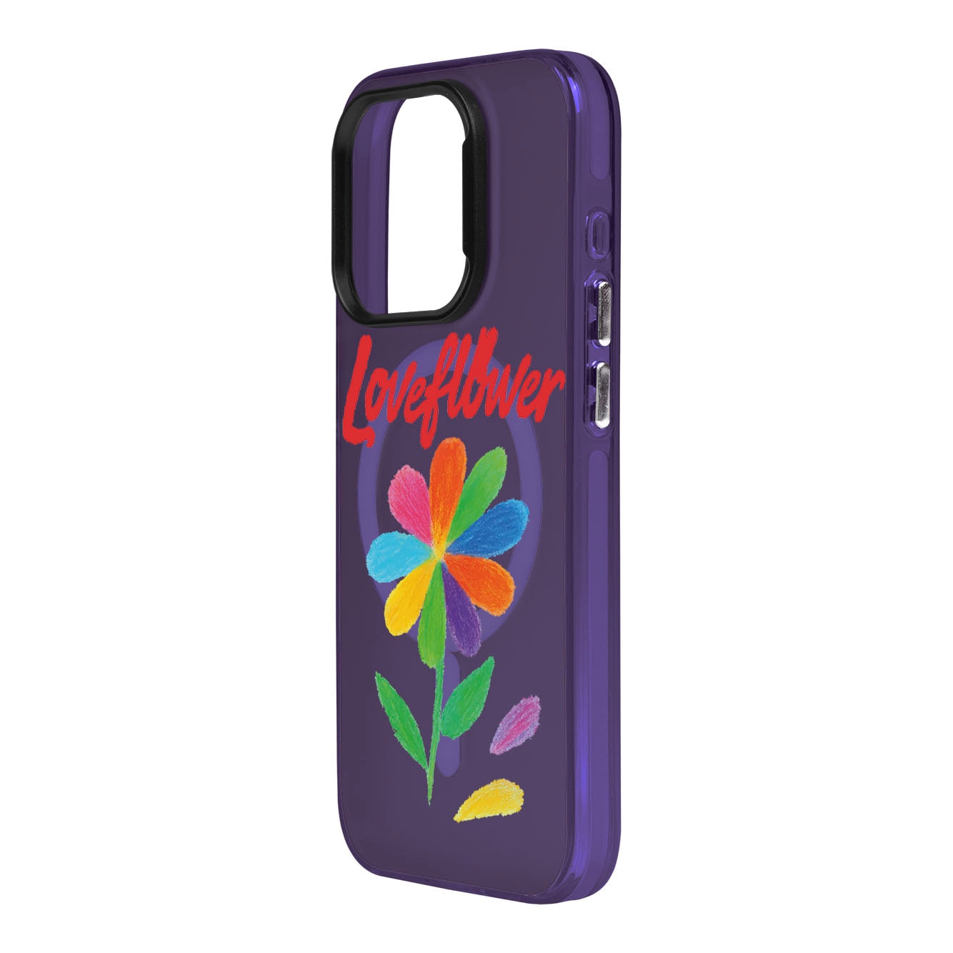 LOVE FLOWER-iPhone Hold Kılıf MagSafe Özellikli