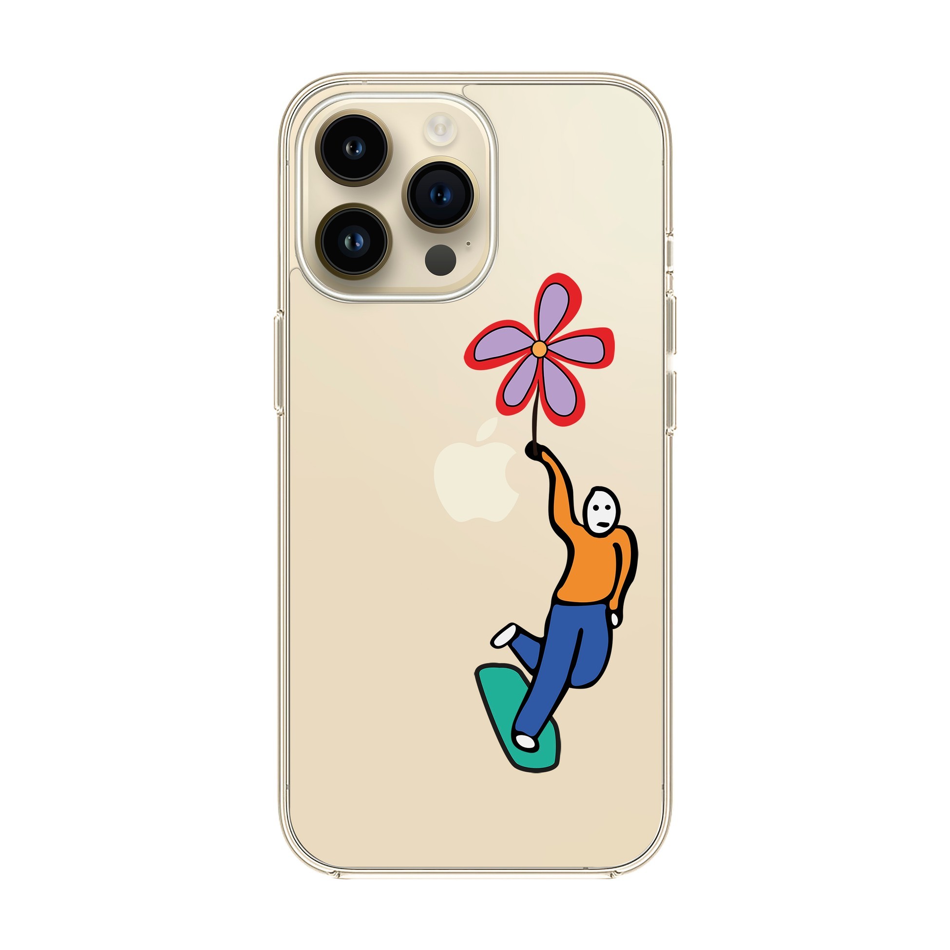 Skateboarder - iPhone Clear Case