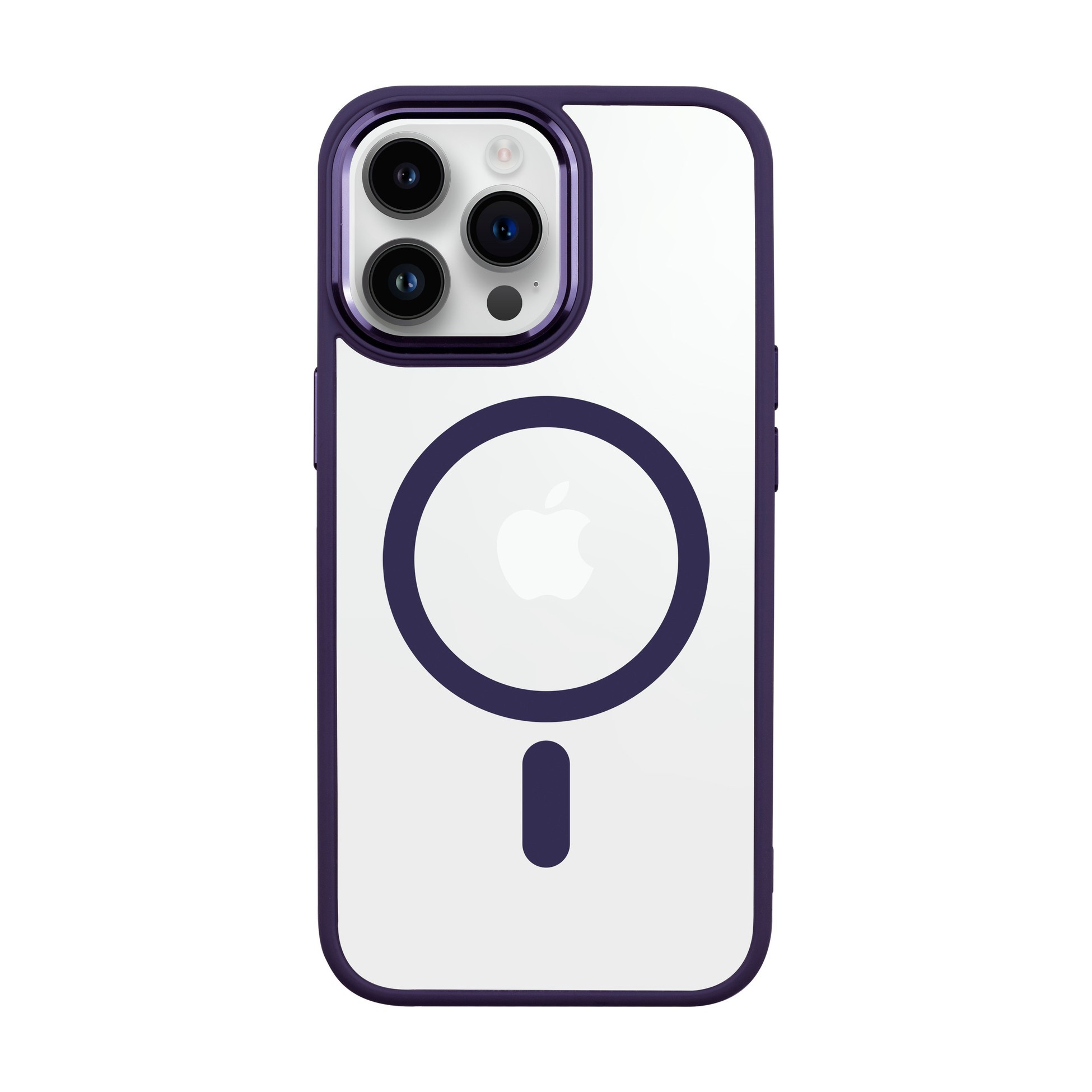 iPhone Hyaline Purple Case with Magsafe