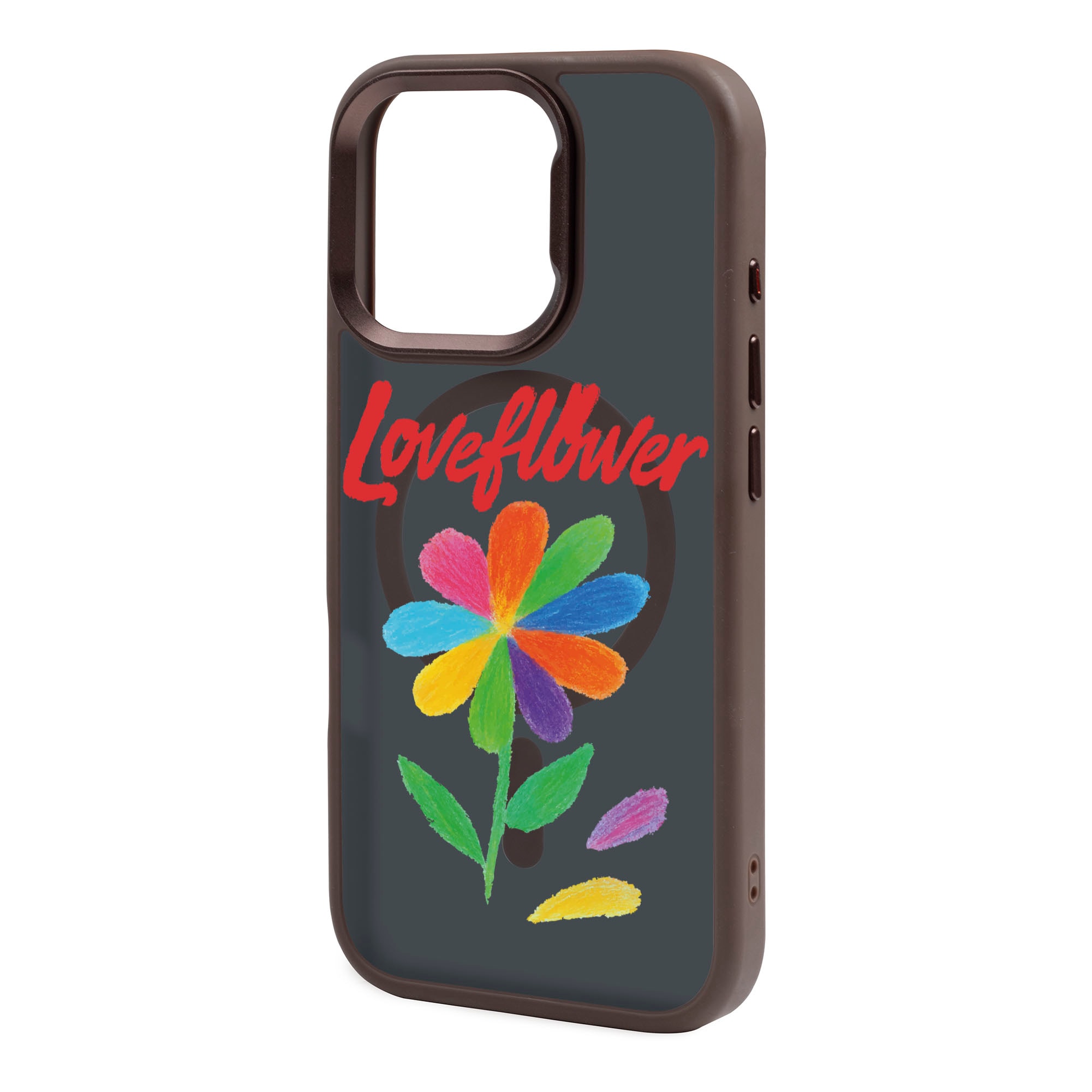 LOVE FLOWER-iPhone Rise Kılıf MagSafe Özellikli