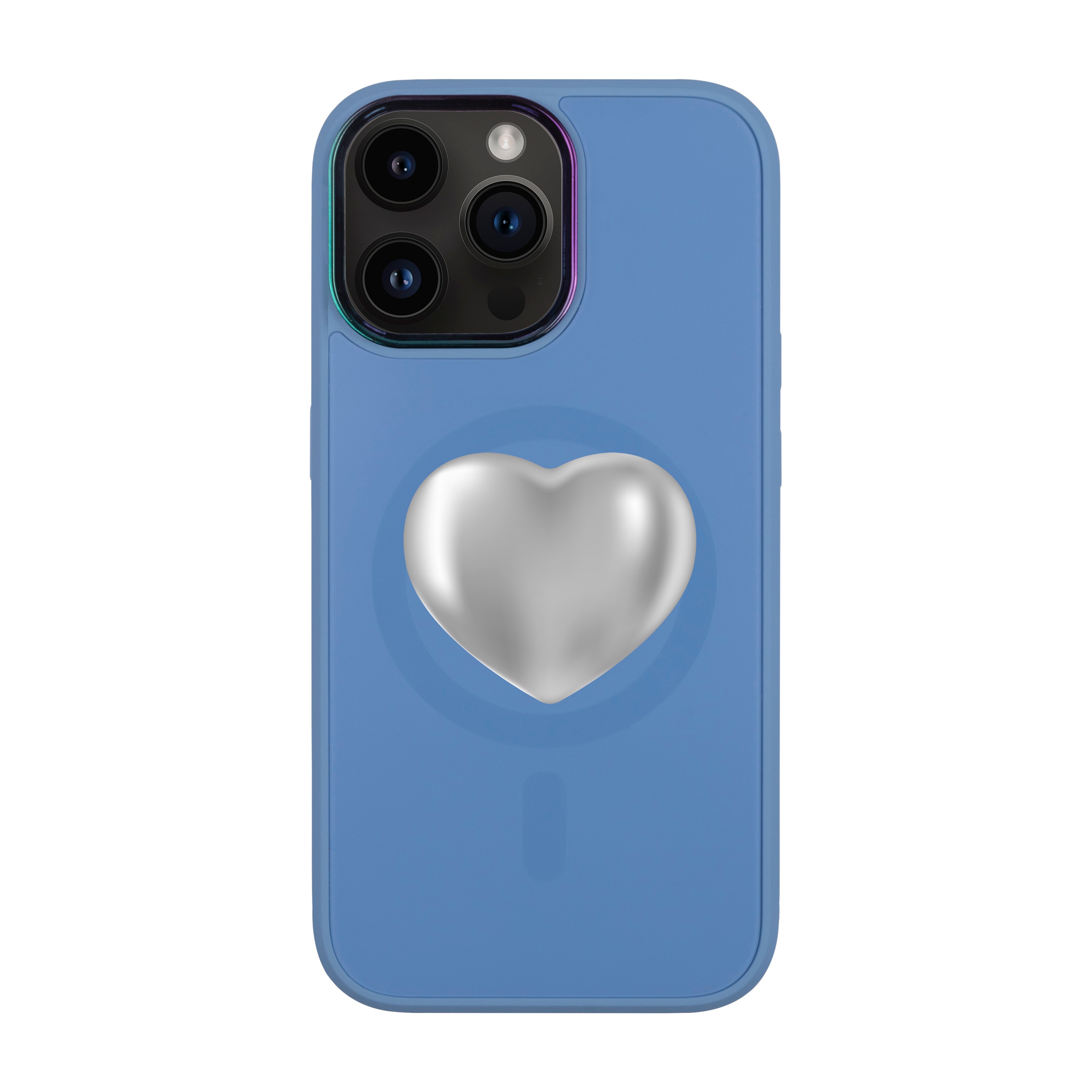 SILVER HEART-iPhone Vigor Kılıf MagSafe Özellikli