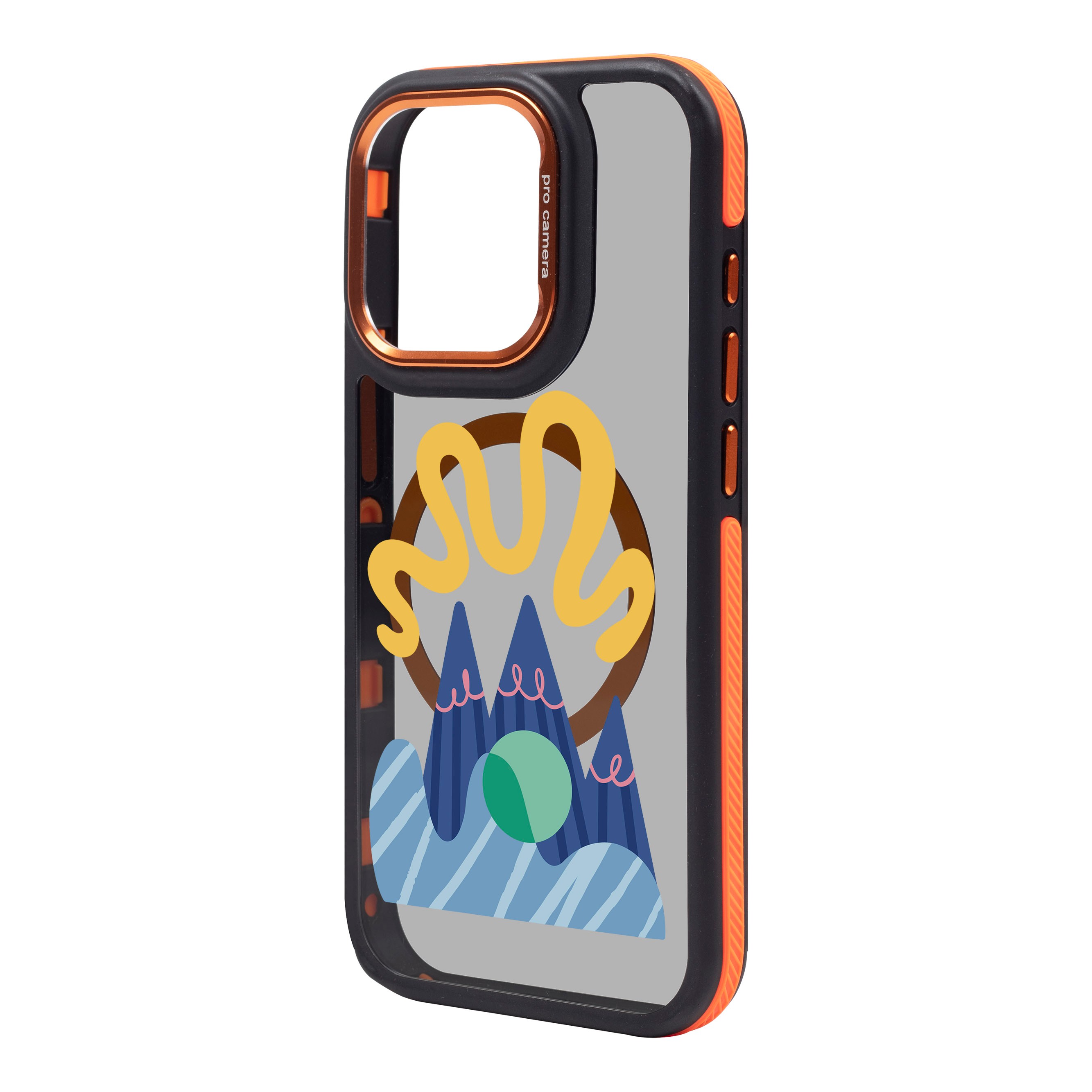 MOUNTAIN-iPhone Dark Case with MagSafe